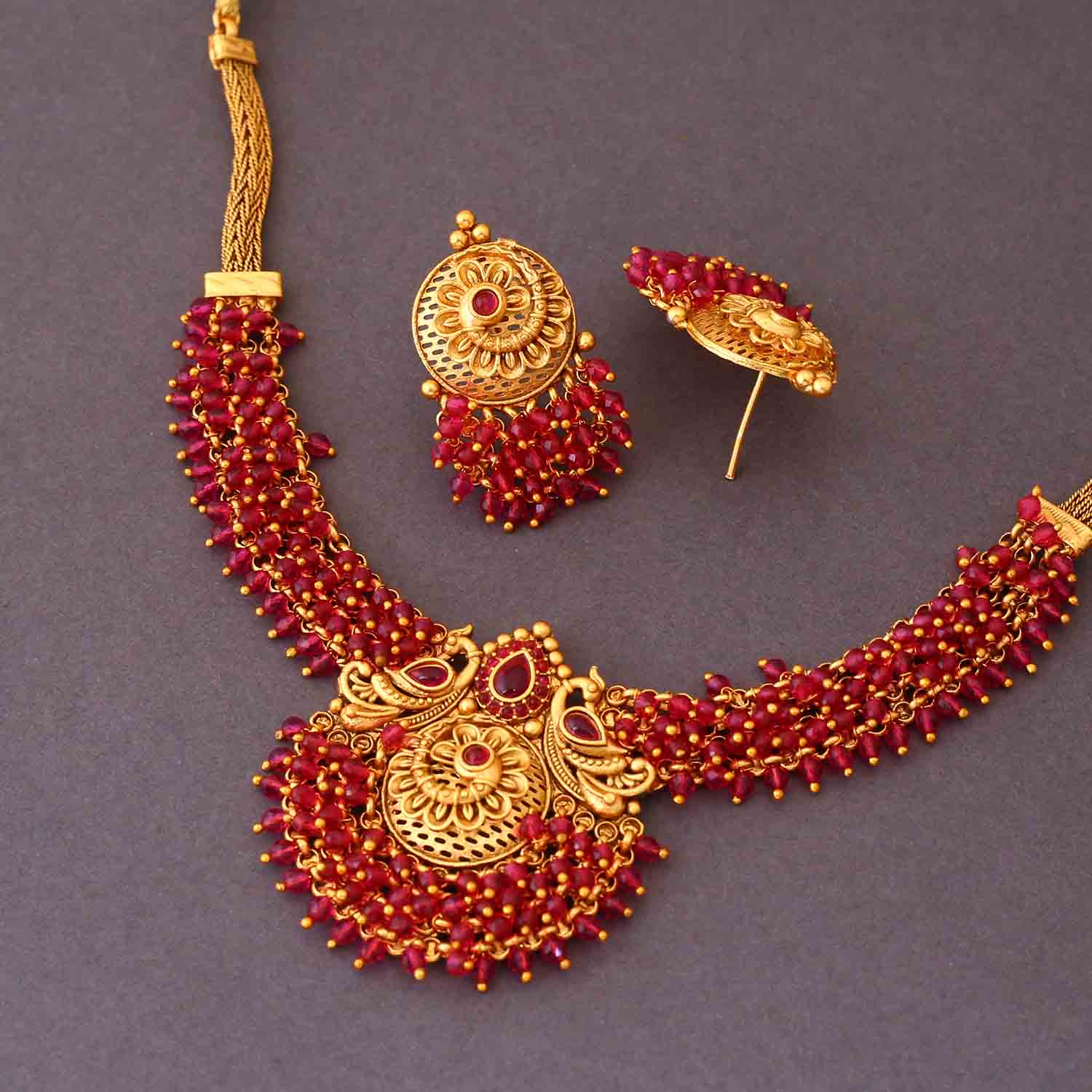 Rani Aashara Antique Jewellery Set- New Arrival - Image 4