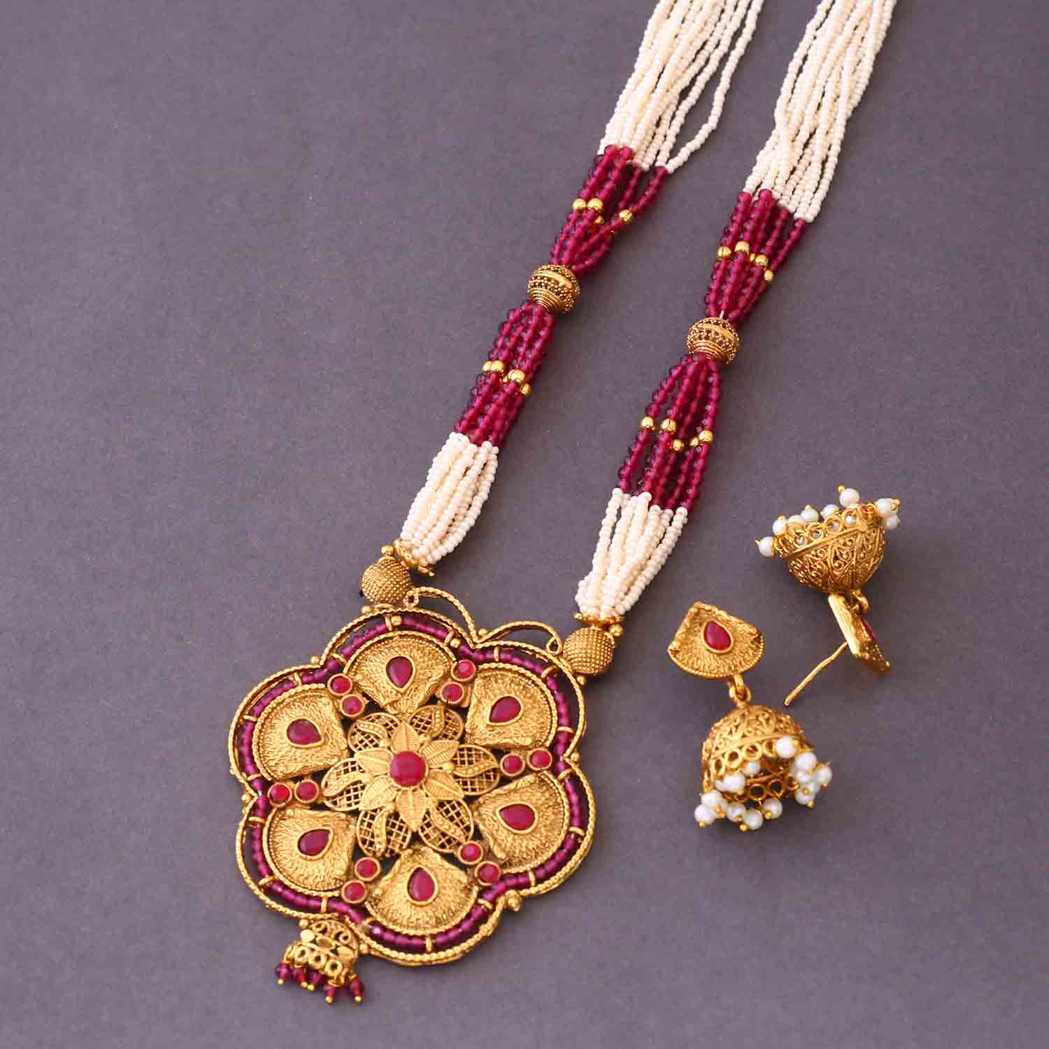 Rani Acyuta Antique Jewellery Set- New Arrival - Image 4