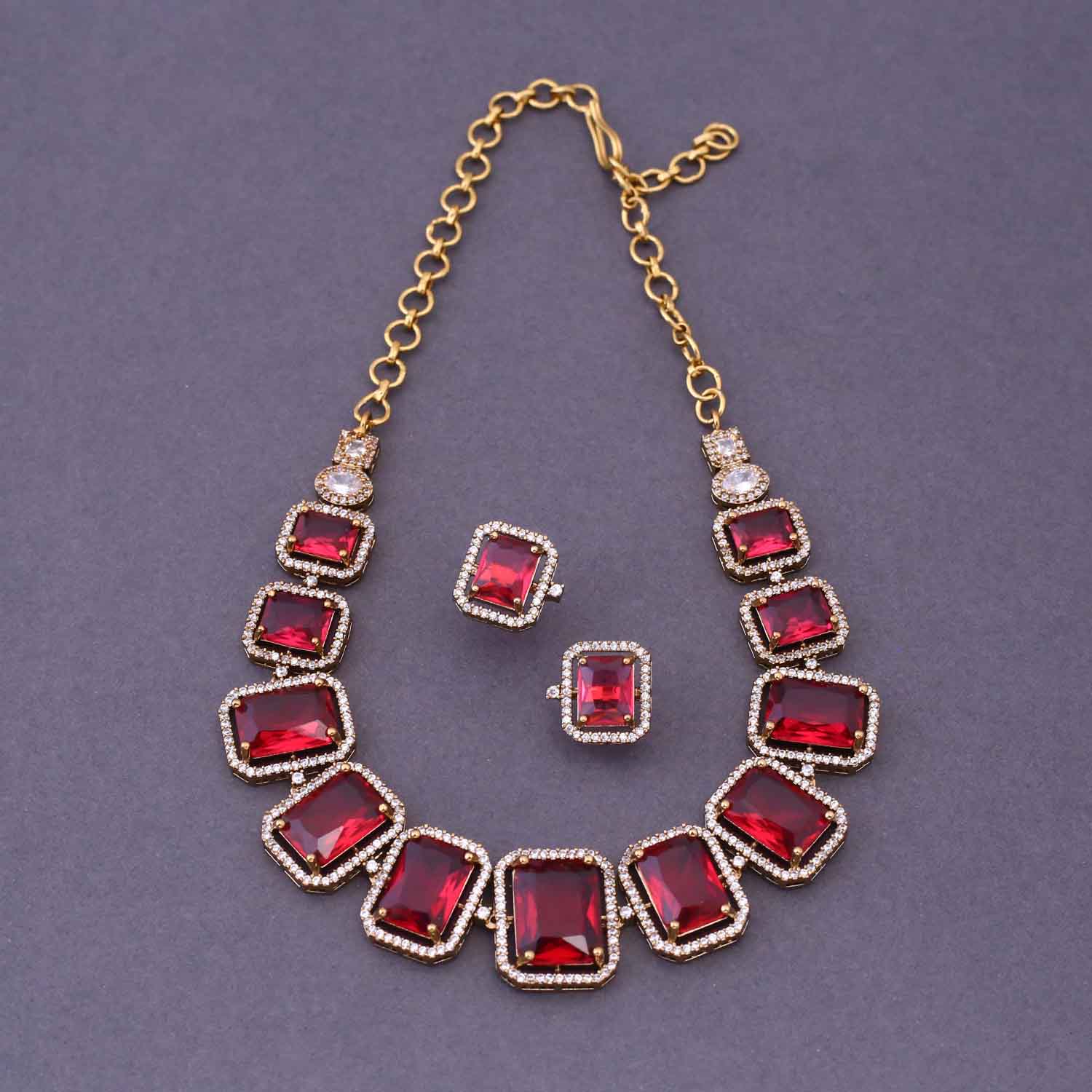Rani Adisel Victorian Jewellery Set- New Arrival - Image 4