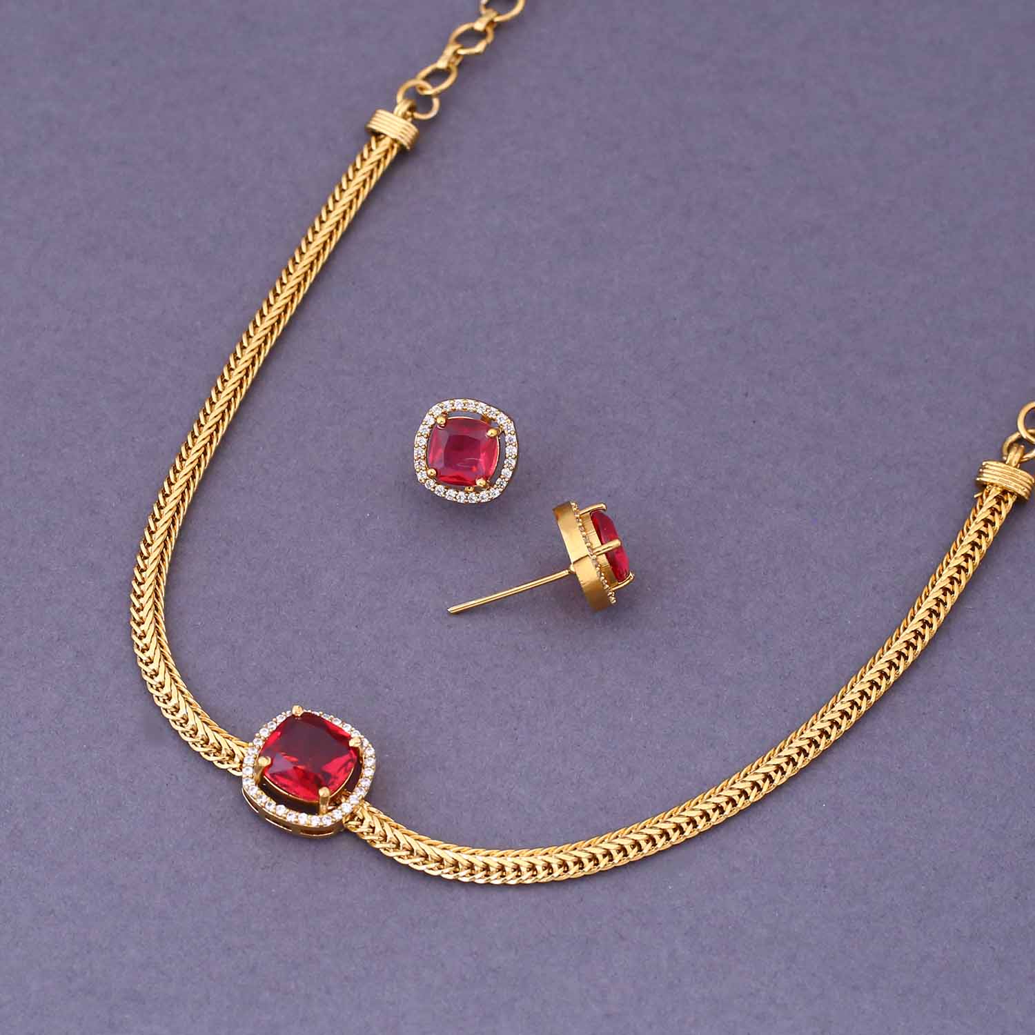 Rani Alcandre Antique Jewellery Set - New Arrival - Image 4
