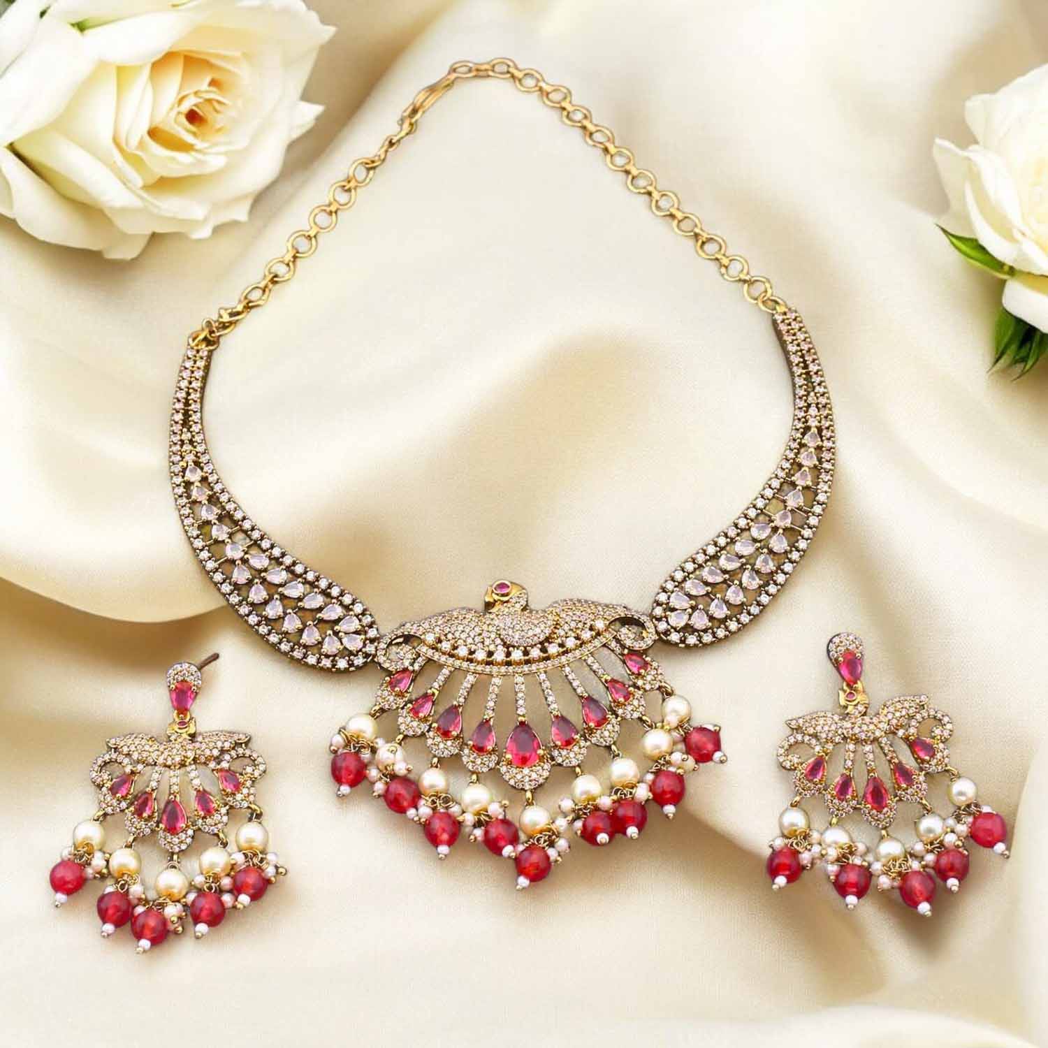 Rani Allia Hasli Victorian Jewellery Set - New Arrival