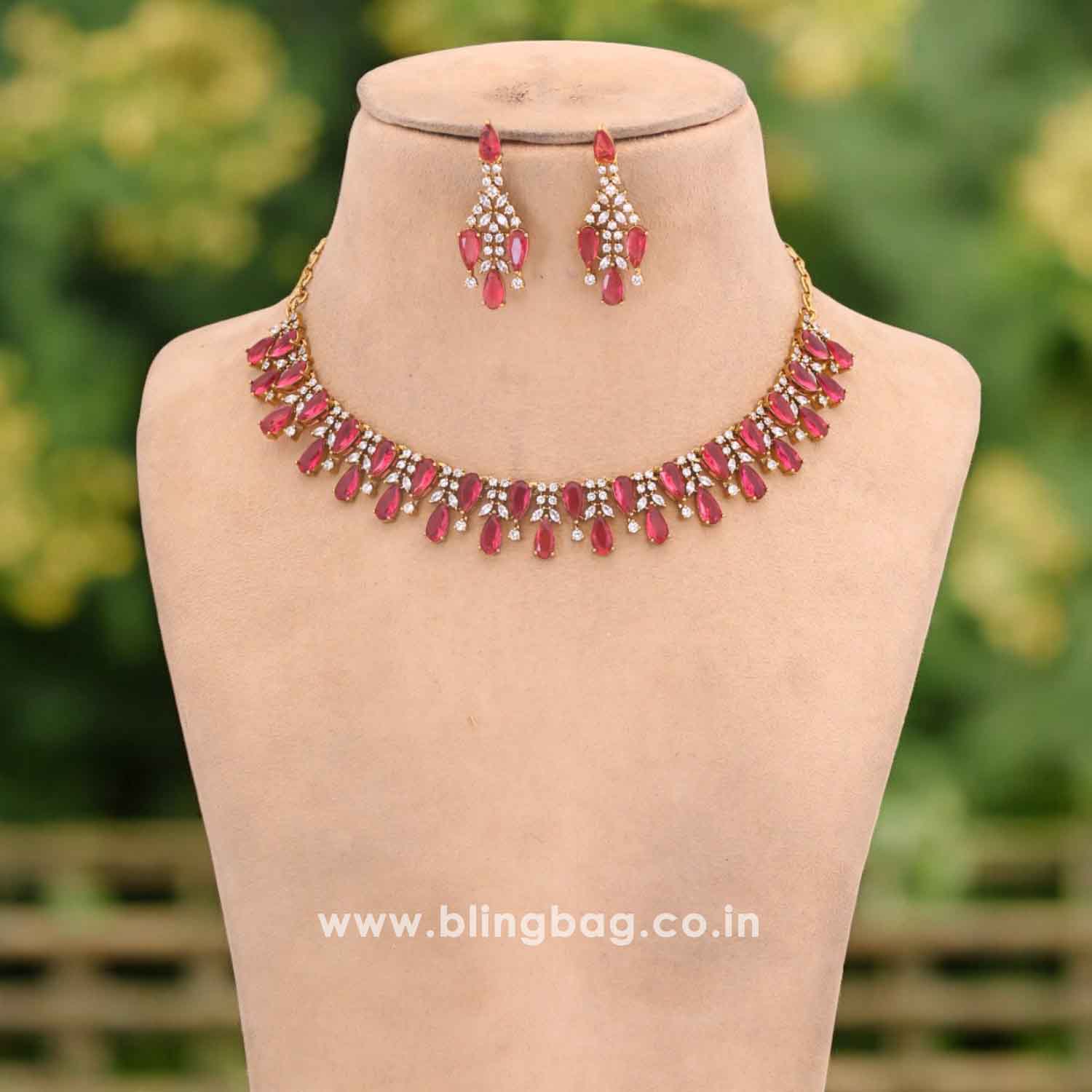 Rani Anela Victorian Jewellery Set - New Arrival - Image 3