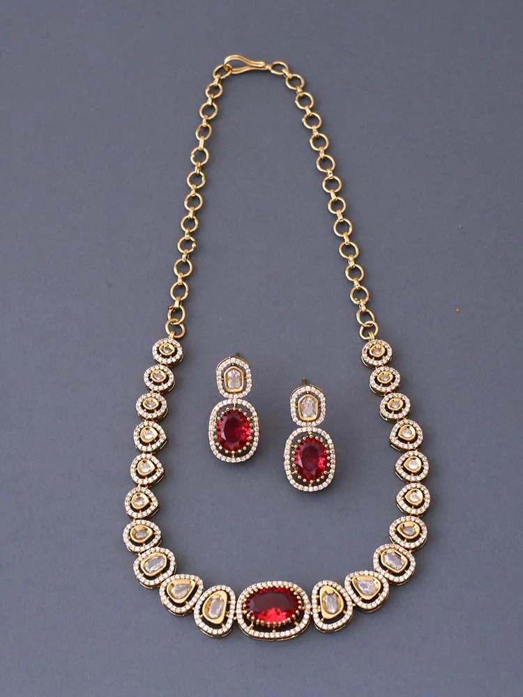Rani Angelika Victorian Jewellery Set - New Arrival - Image 3