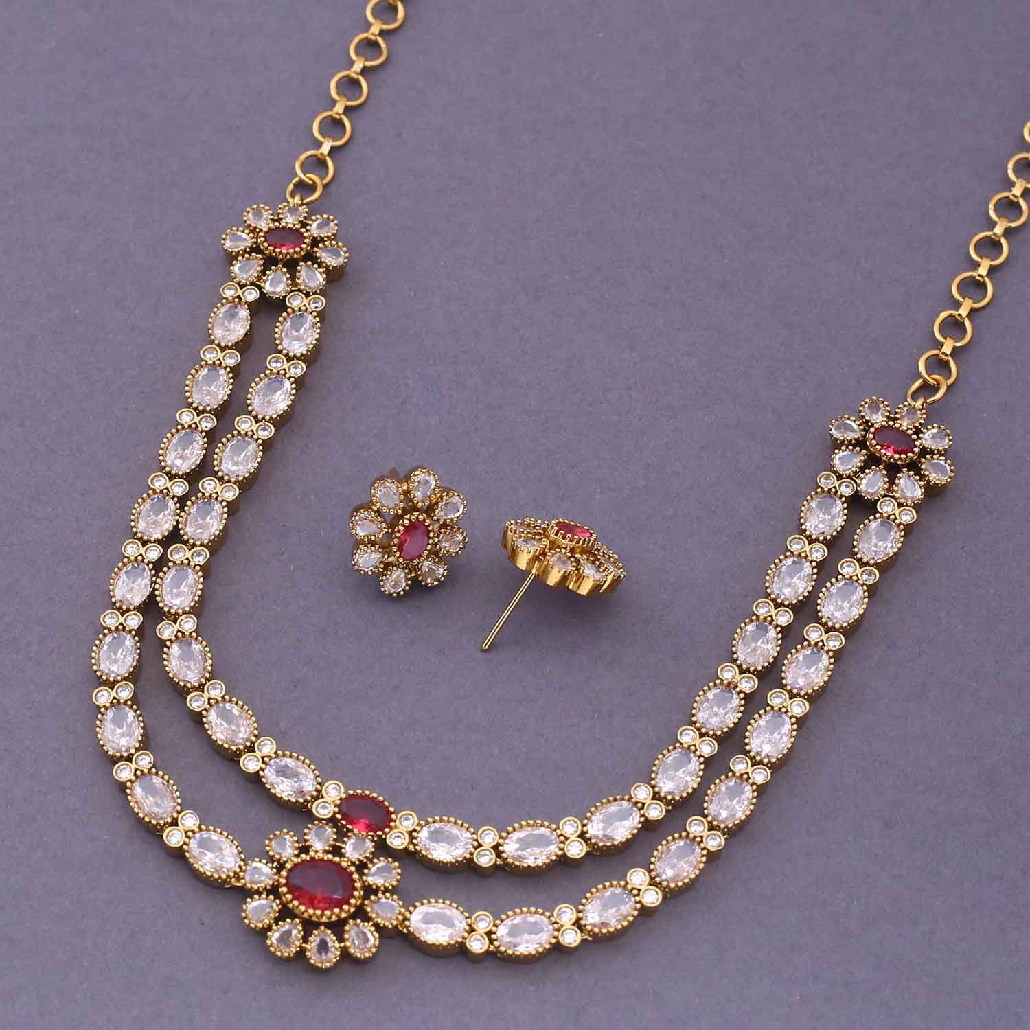 Rani Antonia Victorian Jewellery Set - New Arrival - Image 4