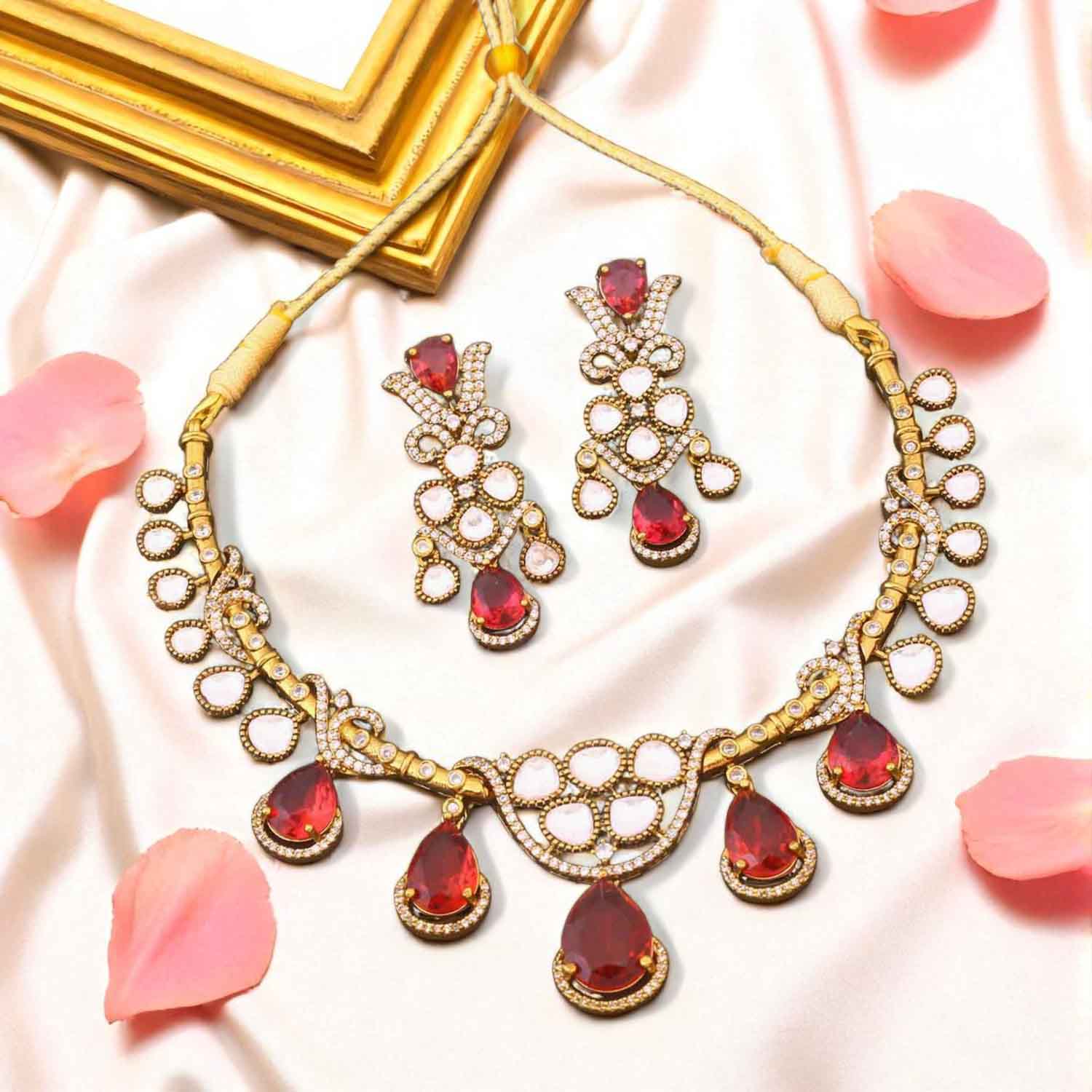Rani Aurelisse Victorian Jewellery Set - New Arrival - Image 2