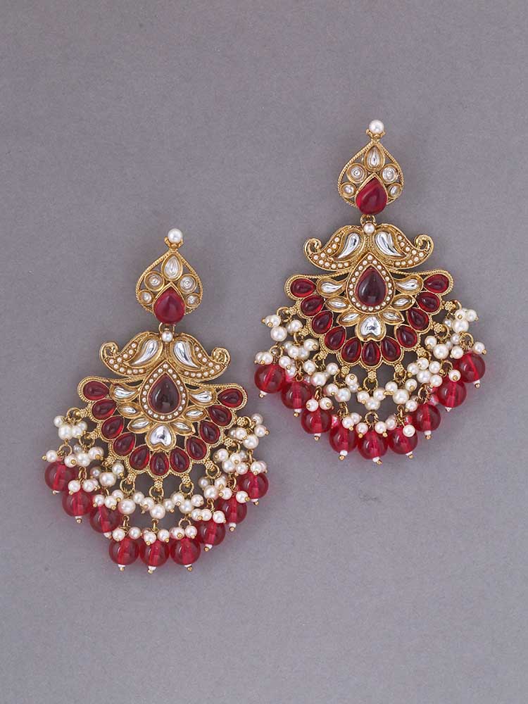 Rani Bhumika Ethnic Danglers - Image 2