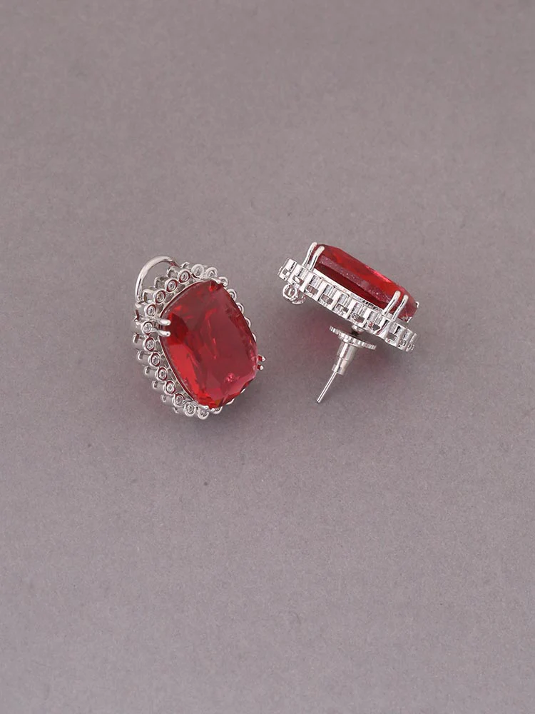 Rani Bleu Zirconia Studs - EOSS - Image 3