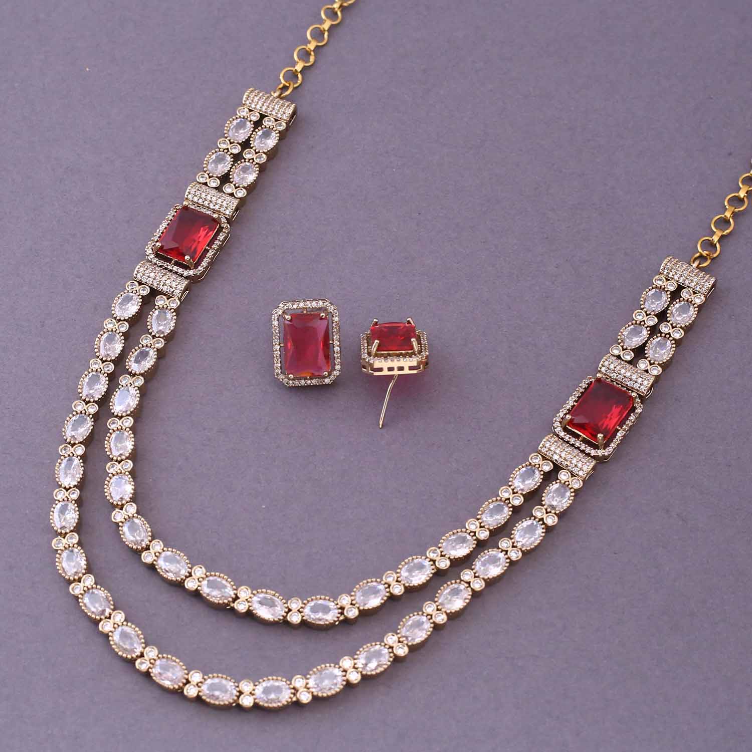 Rani Blisse Victorian Jewellery Set- New Arrival - Image 4
