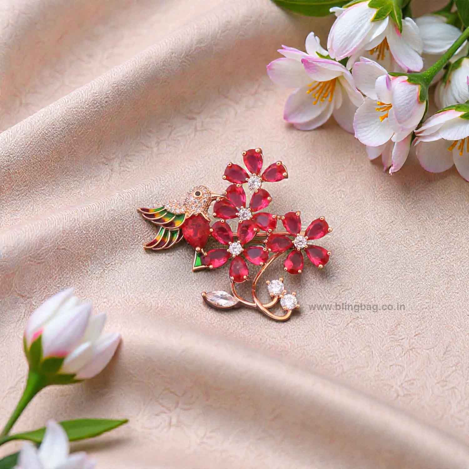 Rani Chidiya Brooch - Image 2
