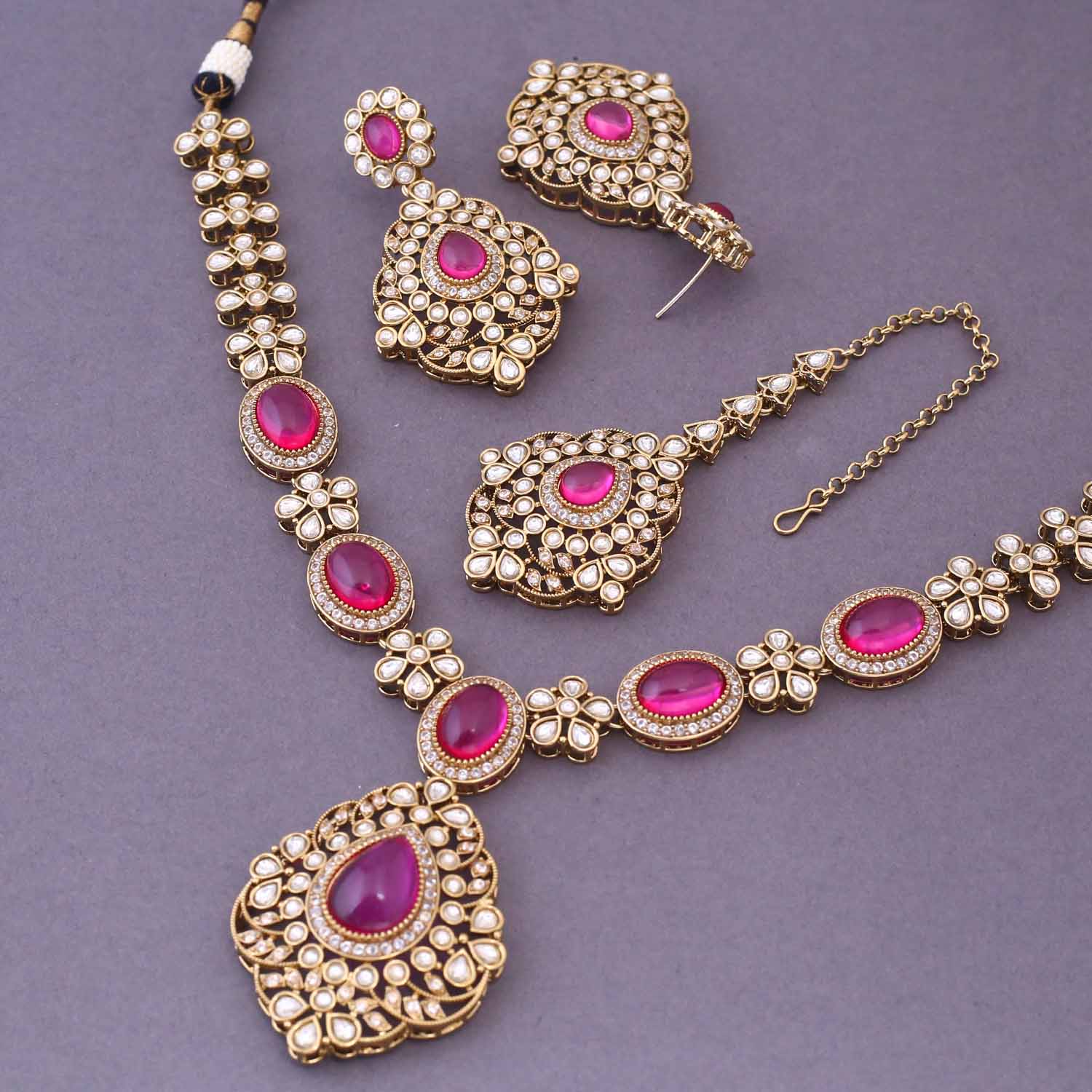 Rani Corlina Victorian Jewellery Set- New Arrival - Image 4