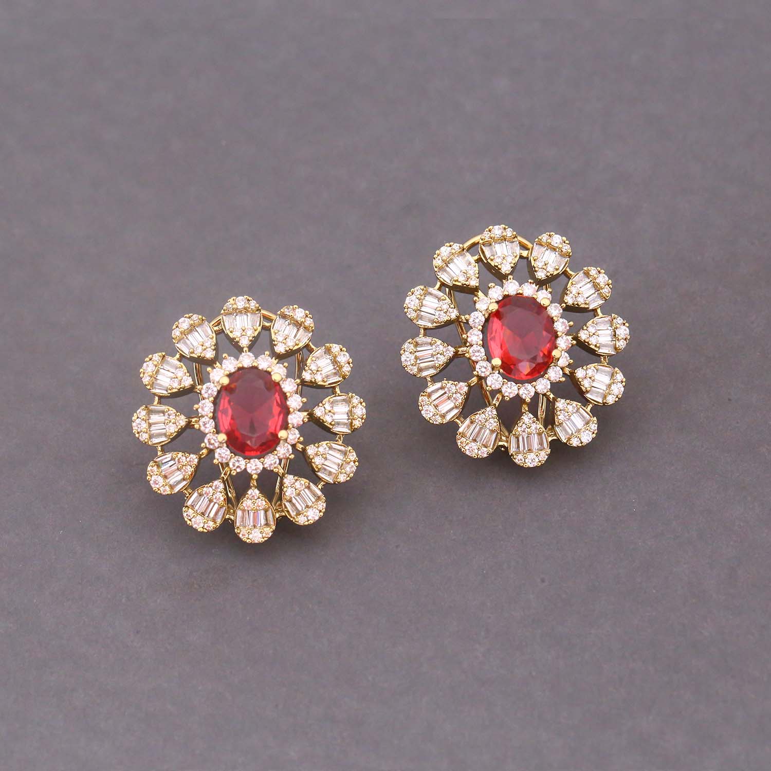 Rani Darcy Zirconia Studs - Image 2