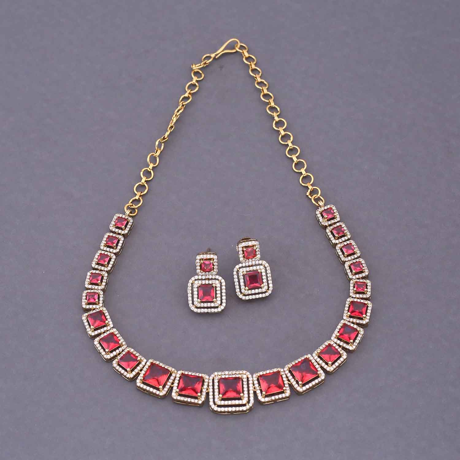 Rani Earl Victorian Jewellery Set - New Arrival - Image 4