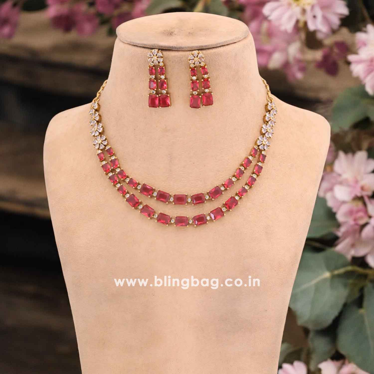 Rani Elarose Victorian Jewellery Set - New Arrival - Image 2