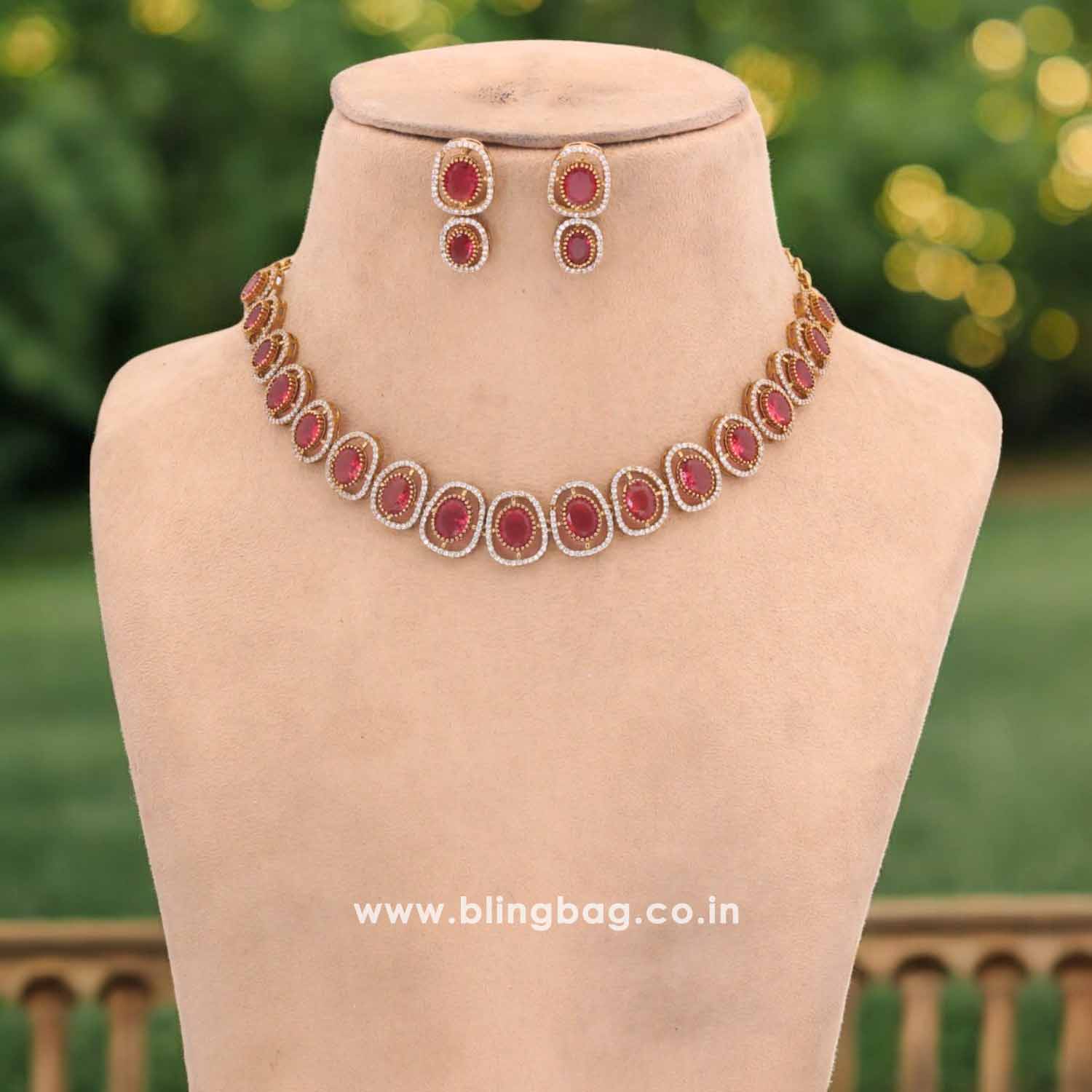 Rani Emilija Victorian Jewellery Set - New Arrival - Image 2