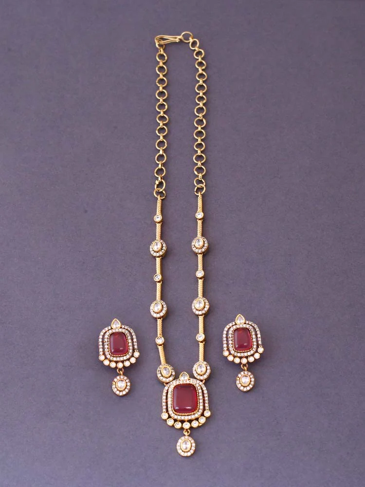 Rani Erna Victorian Jewellery Set - New Arrival - Image 3