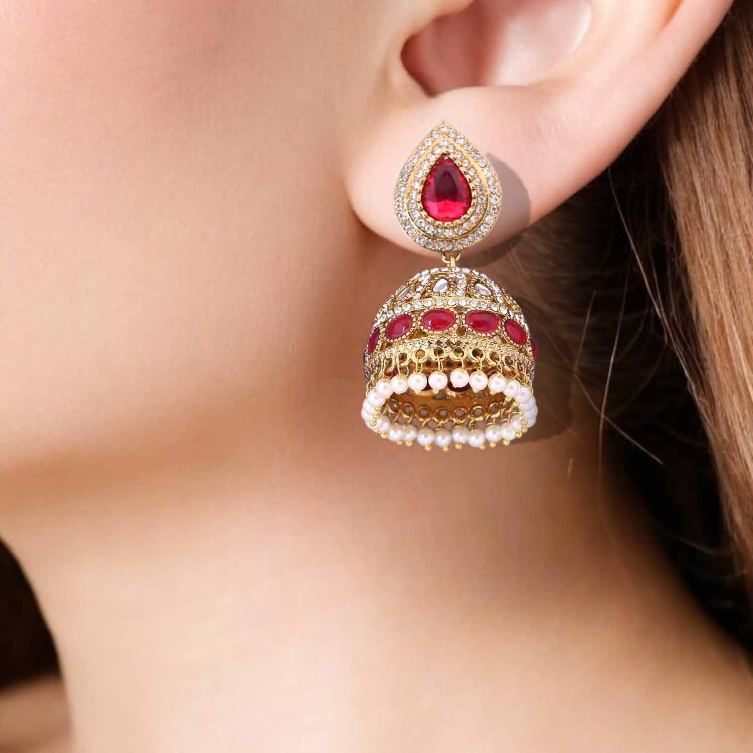 Rani Fadwa Jhumkis - Image 2