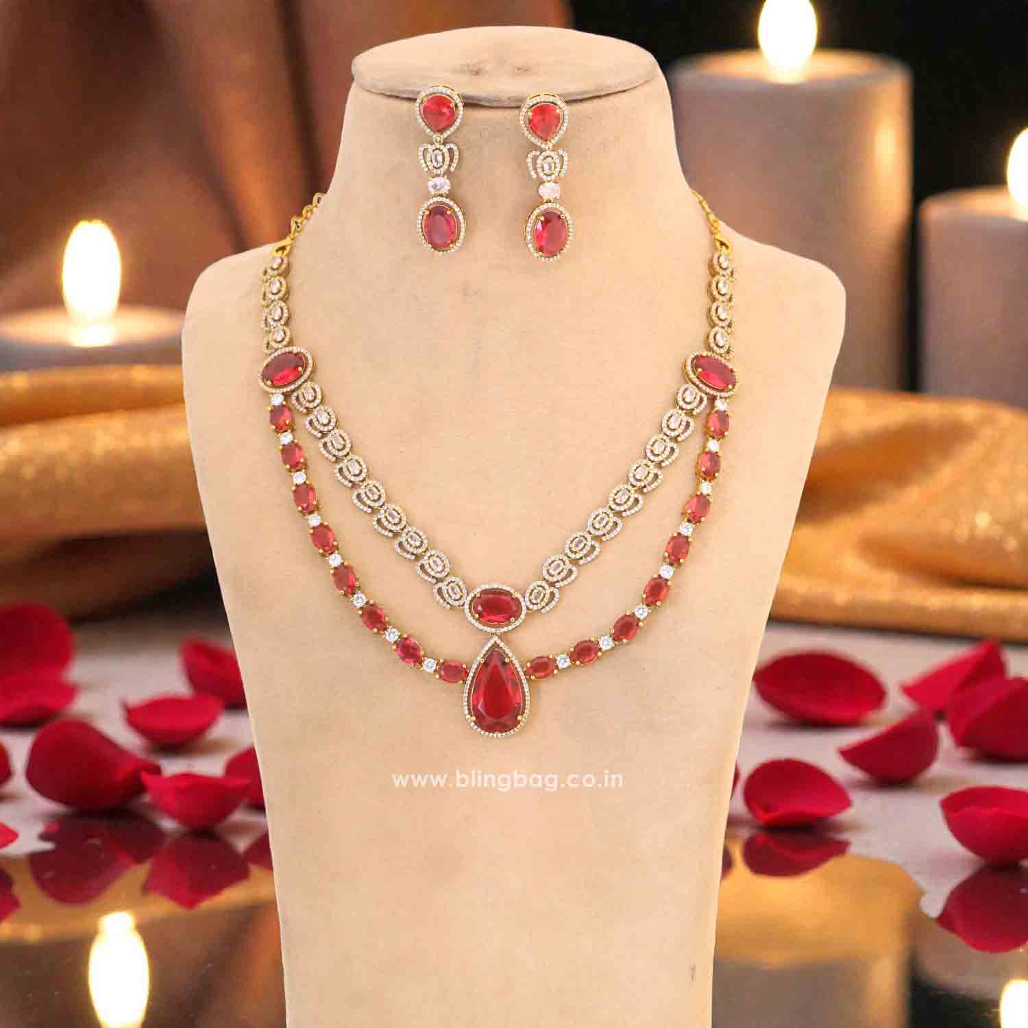 Rani Felise Victorian Jewellery Set - New Arrival - Image 3