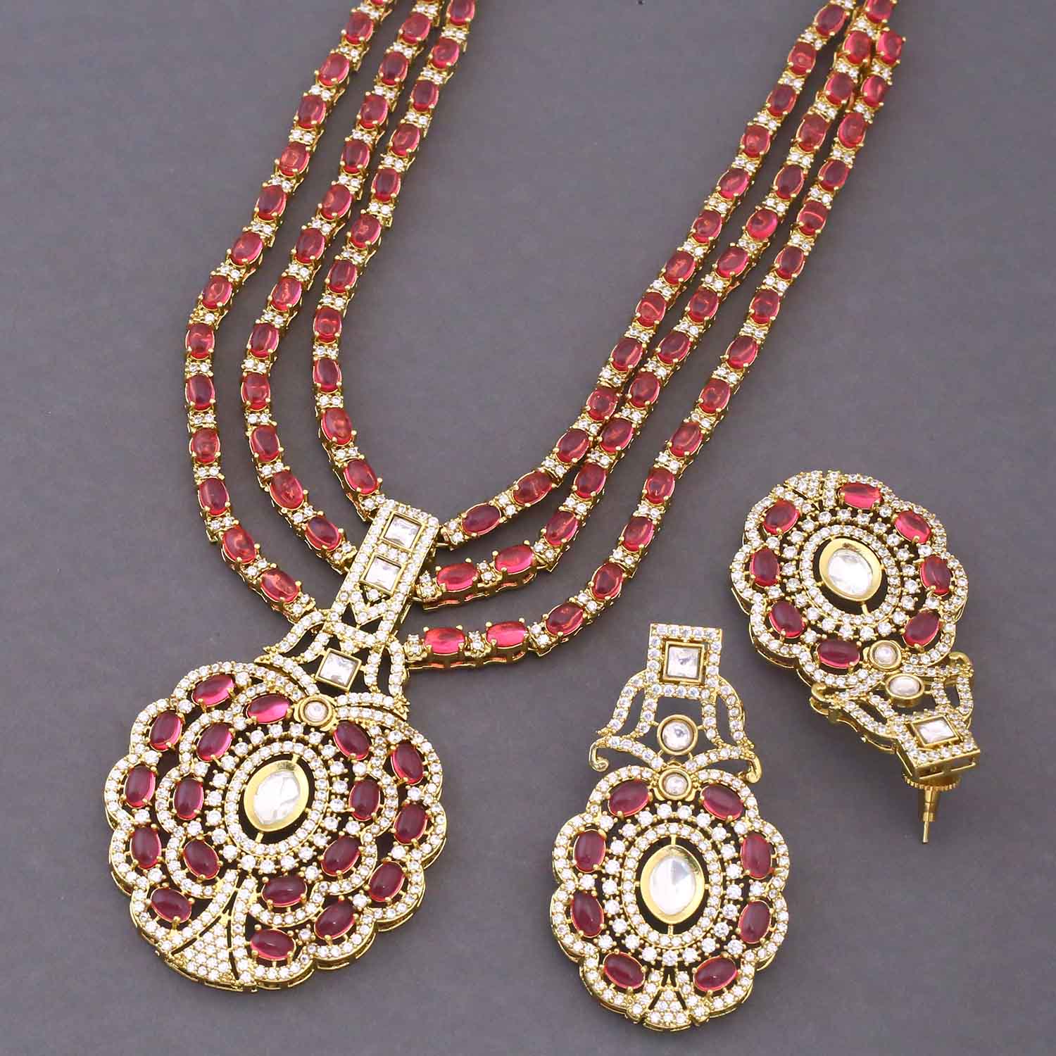 Rani Florina Victorian Jewellery Set - New Arrival - Image 5
