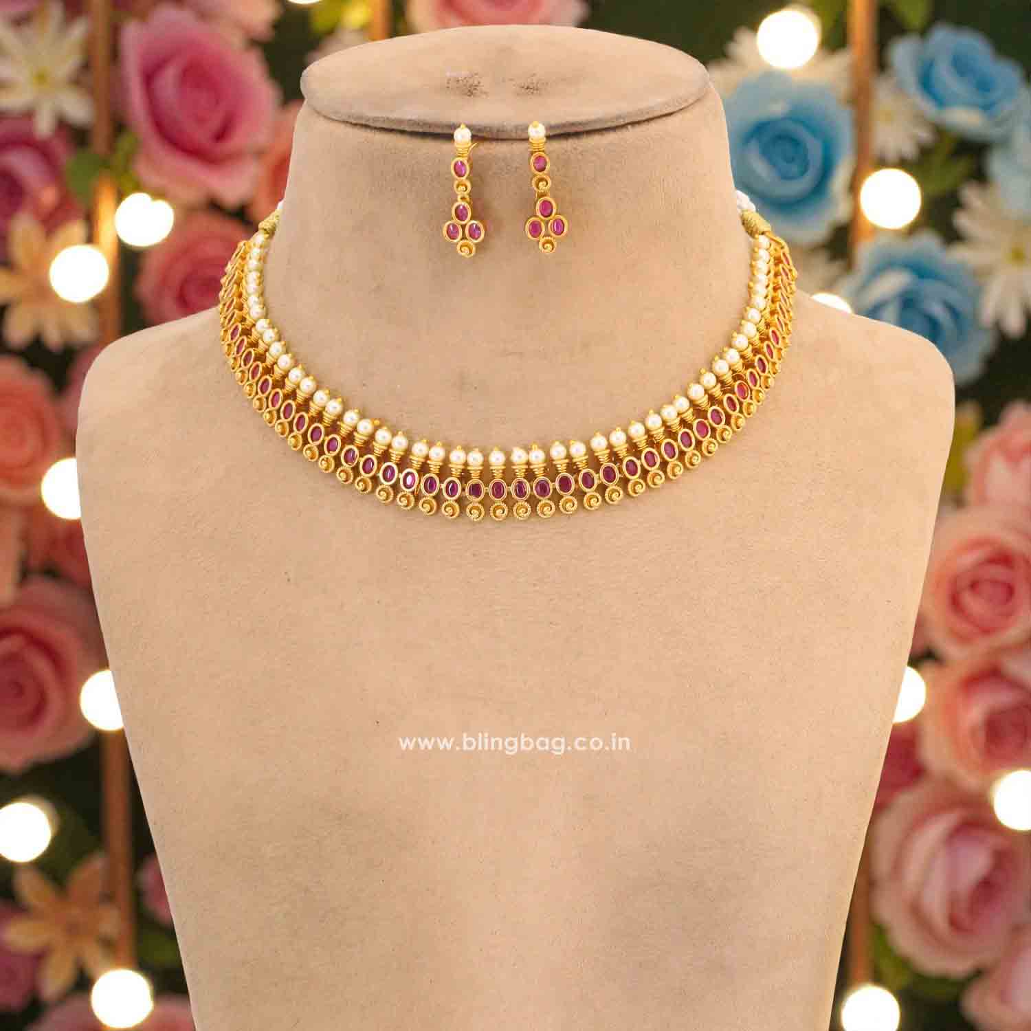 Rani Geetanjali Antique Jewellery Set - New Arrival - Image 3