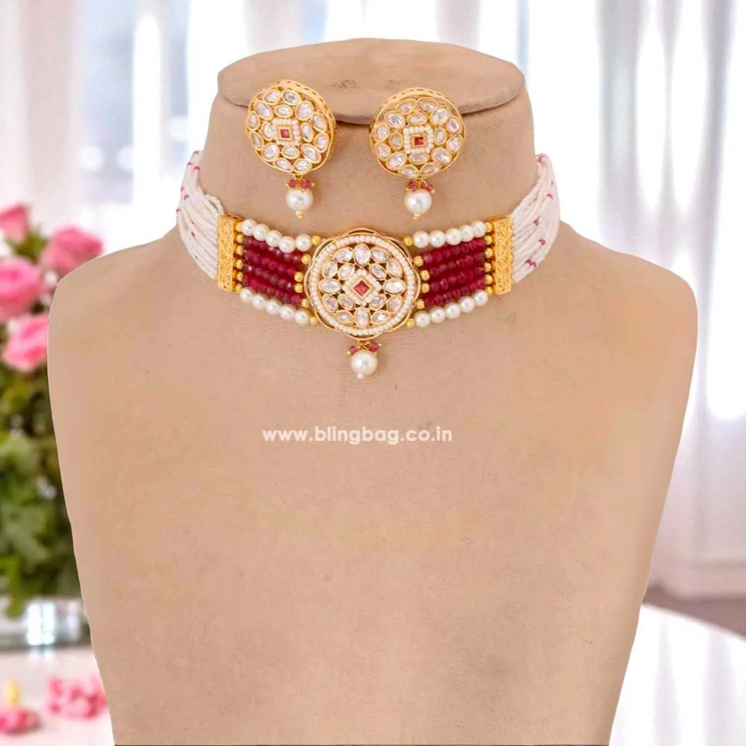 Rani Geetika Jewellery Set - Image 3
