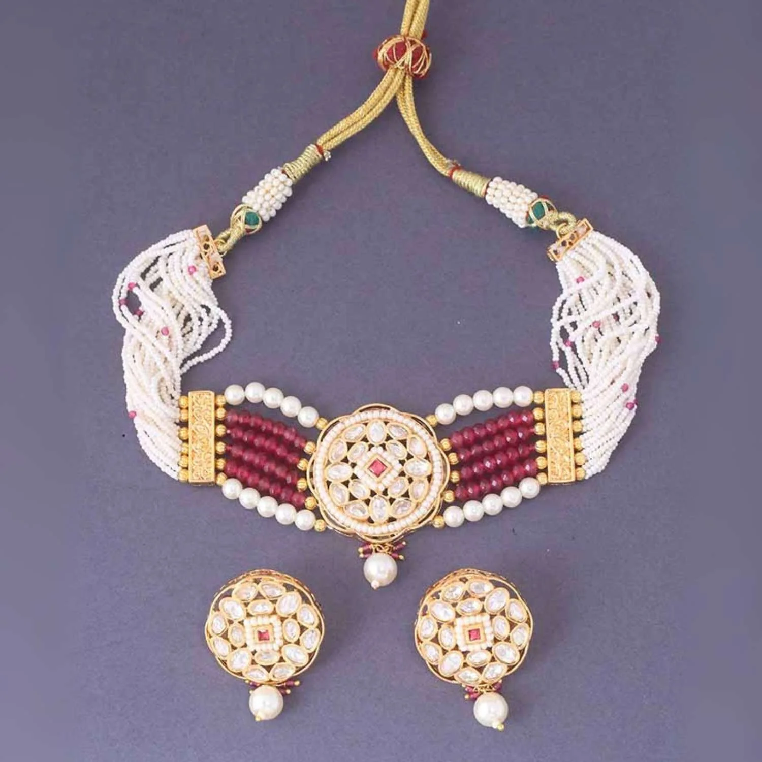 Rani Geetika Jewellery Set - Image 4