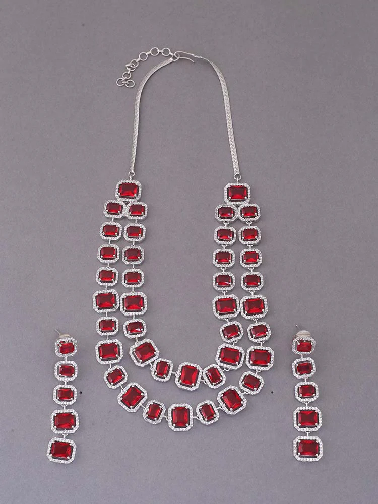 Rani Joy Zirconia Jewellery Set - Image 3