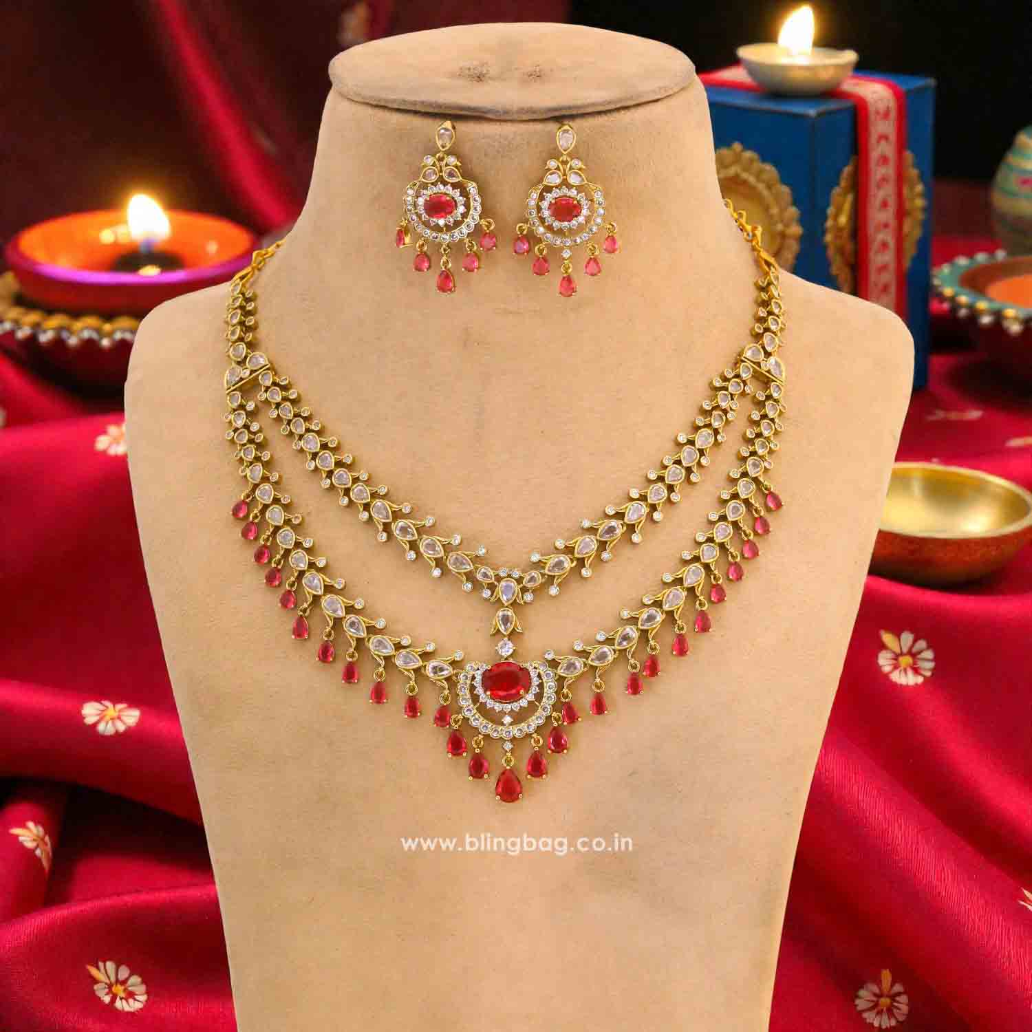 Rani Kaelise Victorian Jewellery Set - New Arrival - Image 3