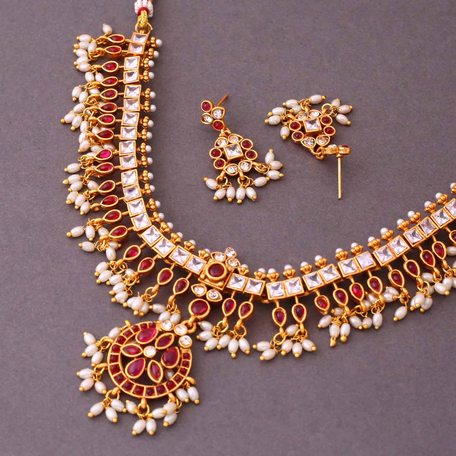 Rani Kapila Antique Jewellery Set - New Arrival - Image 4