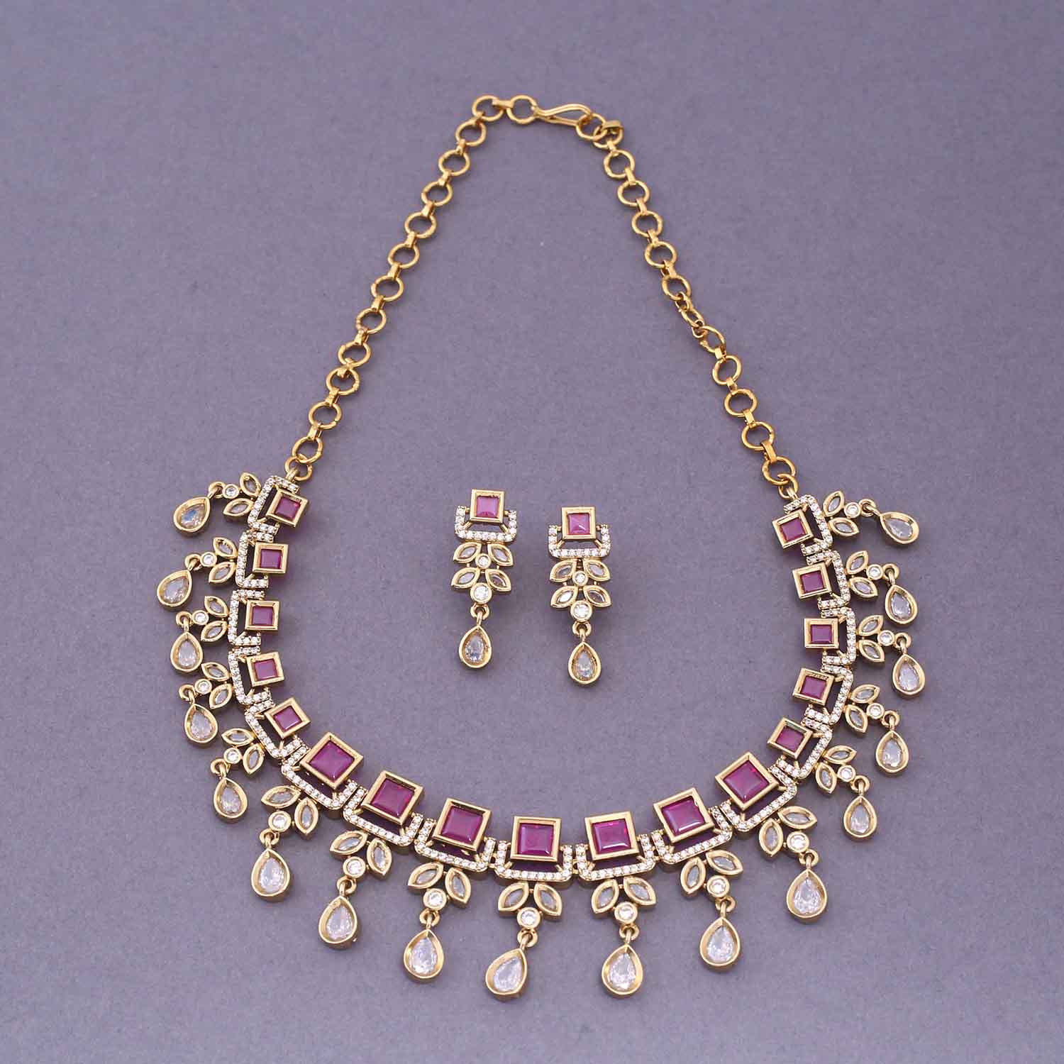 Rani Katarina Victorian Jewellery Set - New Arrival - Image 4