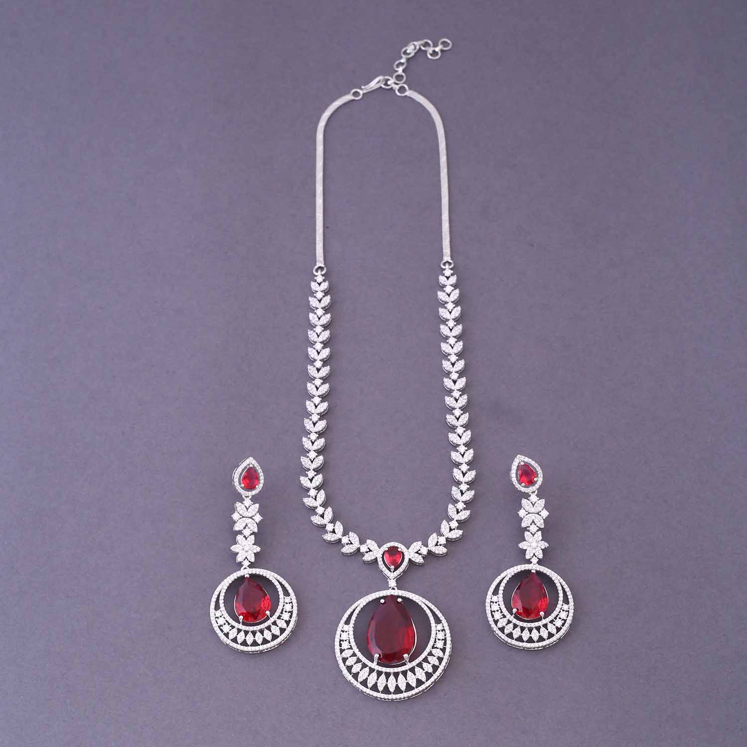 Rani Kitaye Zirconia Pendant Set - Image 3