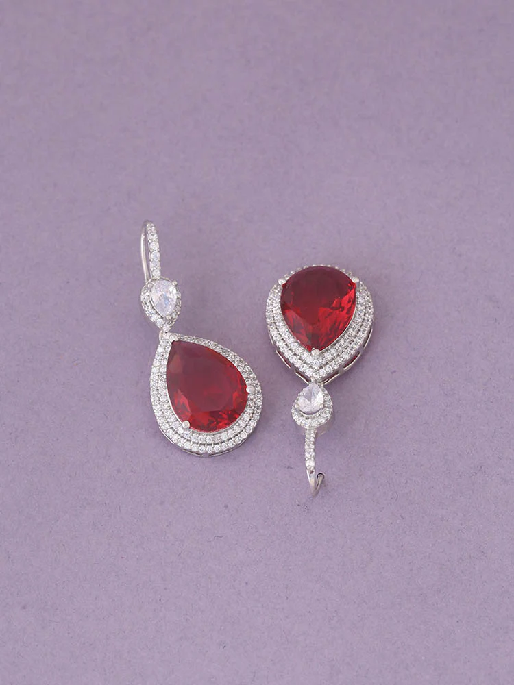 Rani Luxor Zirconia Danglers - Image 3