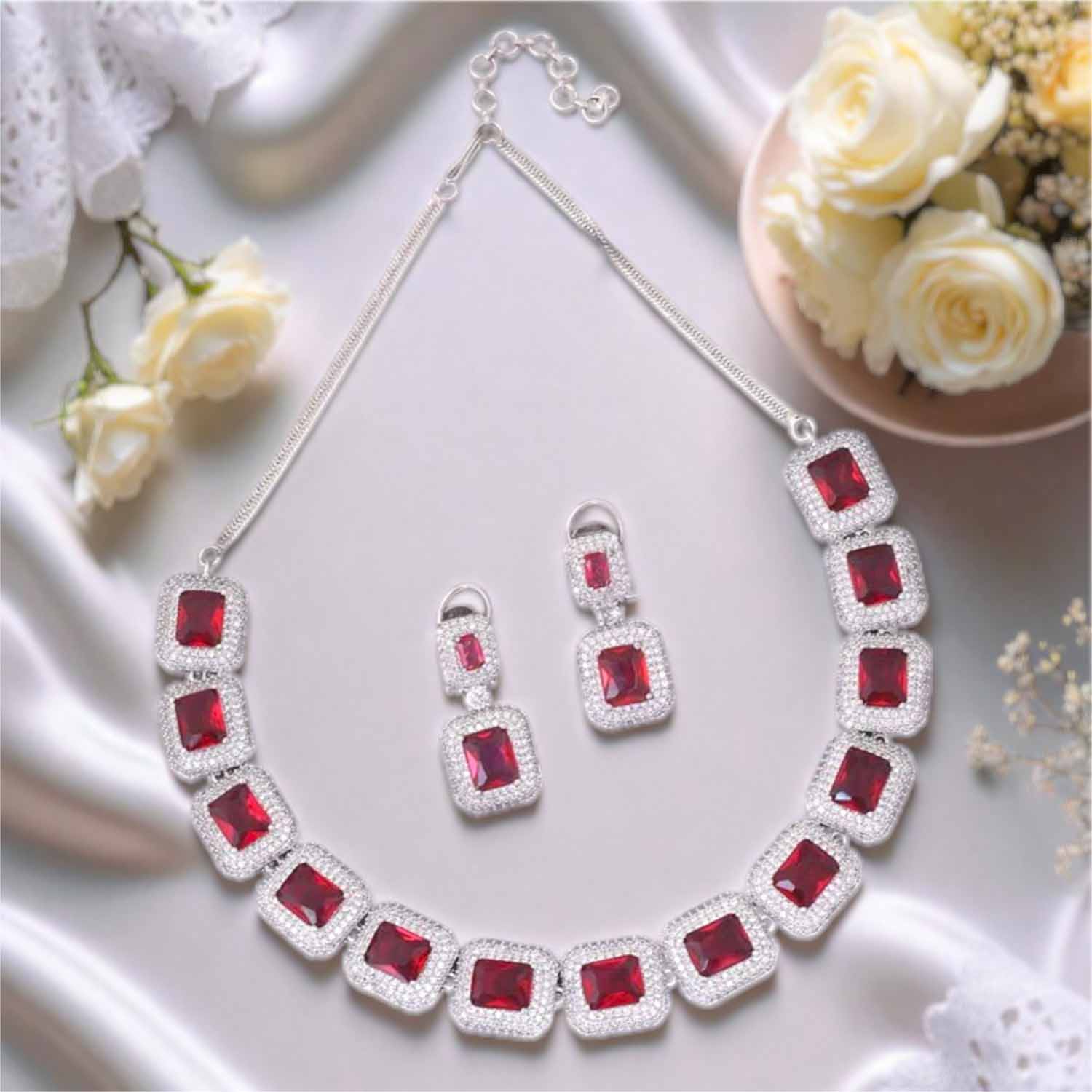 Rani Marah Zirconia Jewellery Set - Image 2