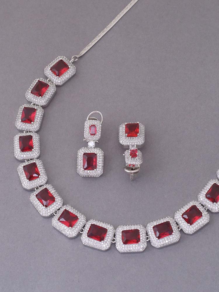 Rani Marah Zirconia Jewellery Set - Image 4