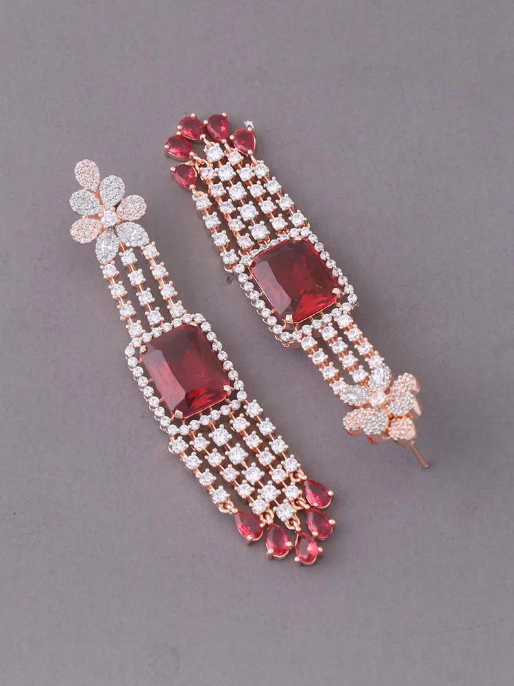 Rani Marine Zirconia Danglers - EOSS - Image 3