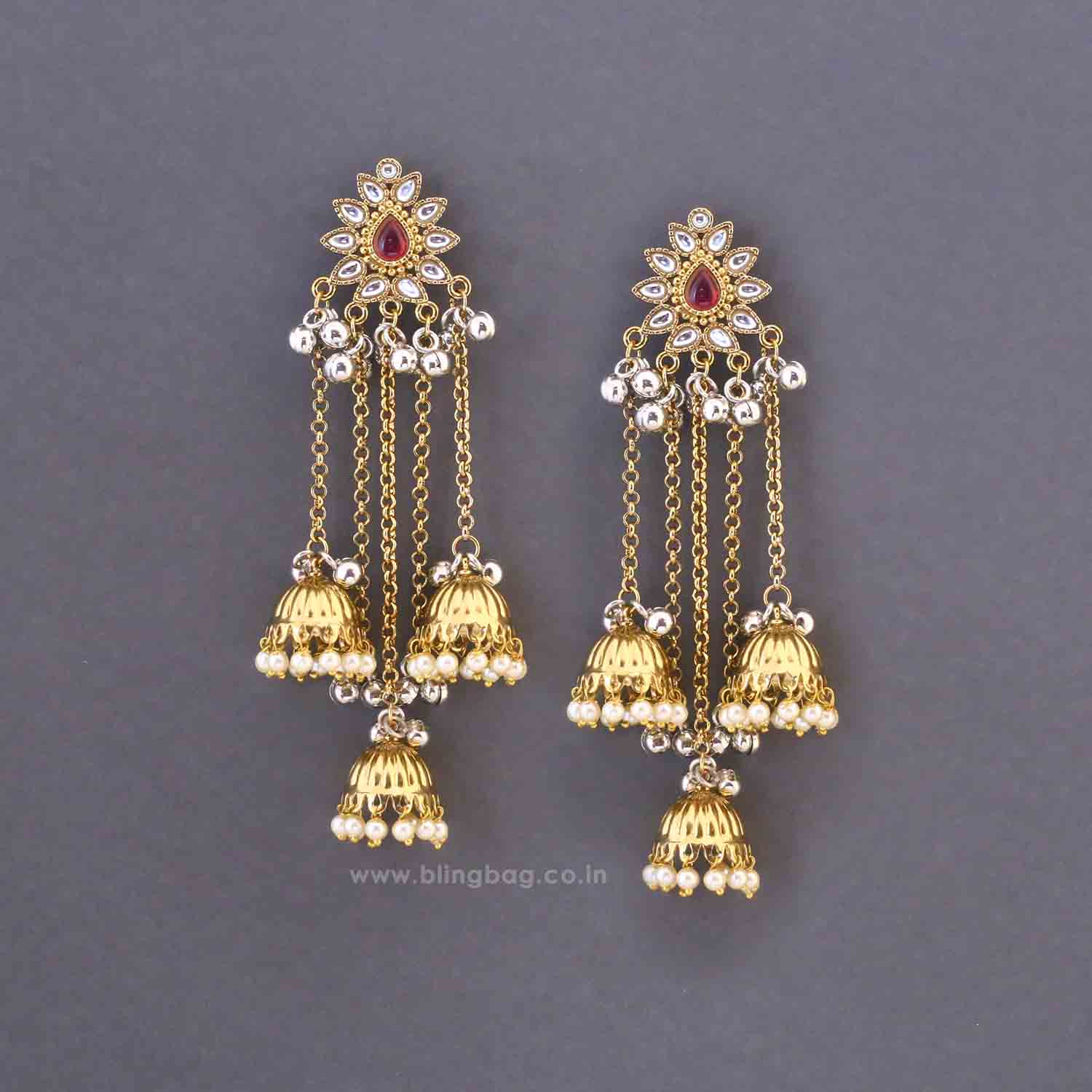 Rani Omisha Jhumkis - Image 2