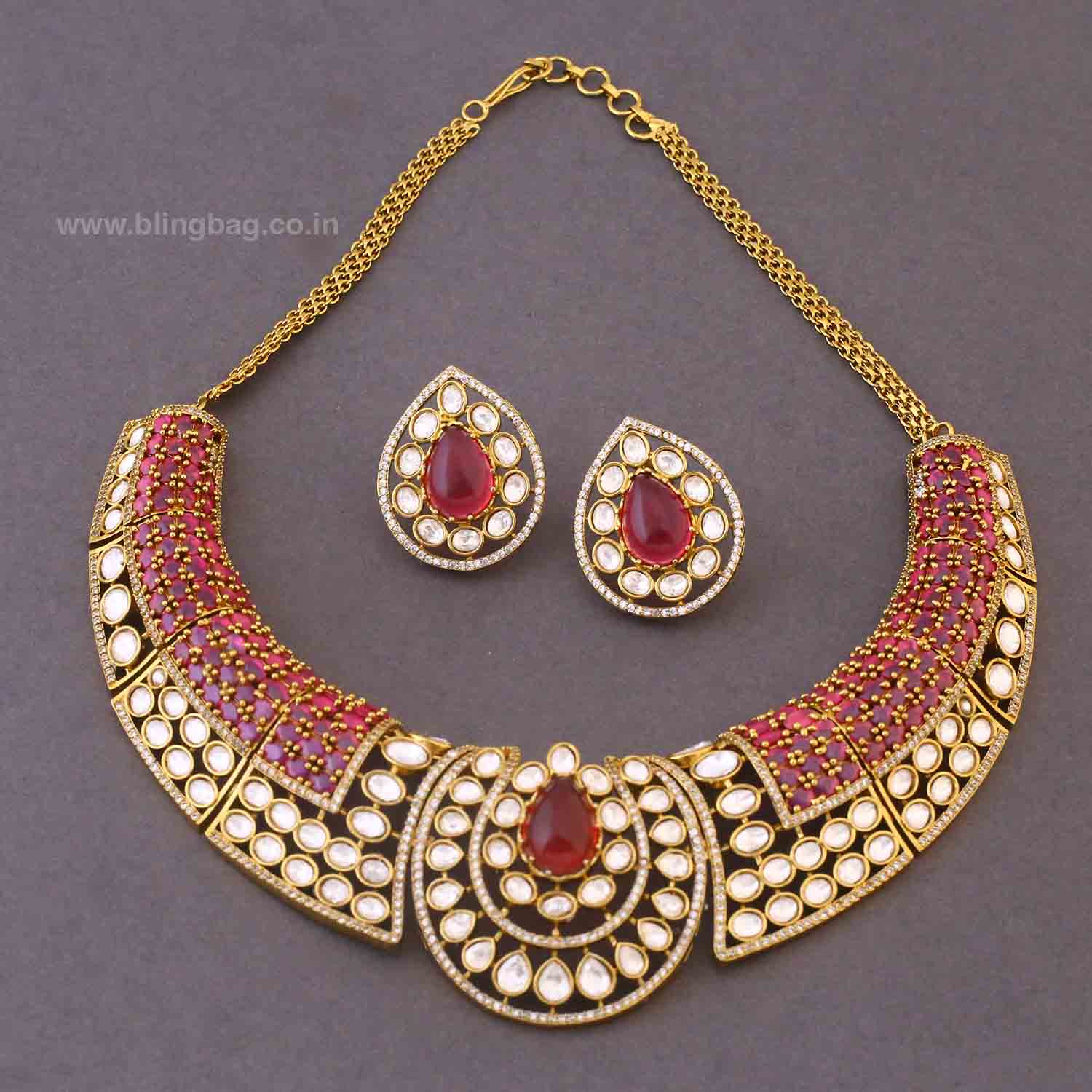Rani Pristani Hasli Victorian Jewellery Set- New Arrivals - Image 4