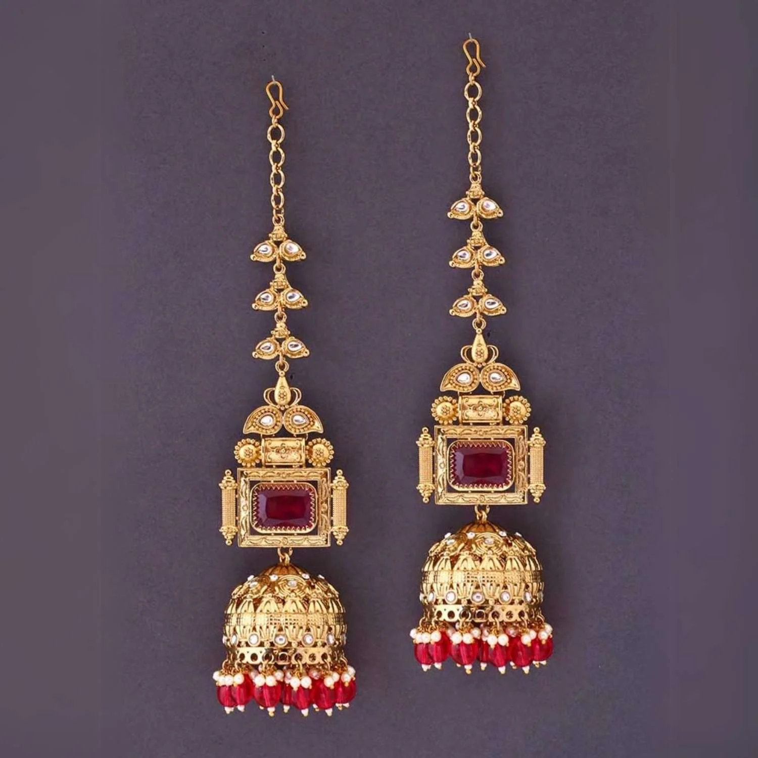 Rani Prithvika Sahara Jhumkis - Image 2