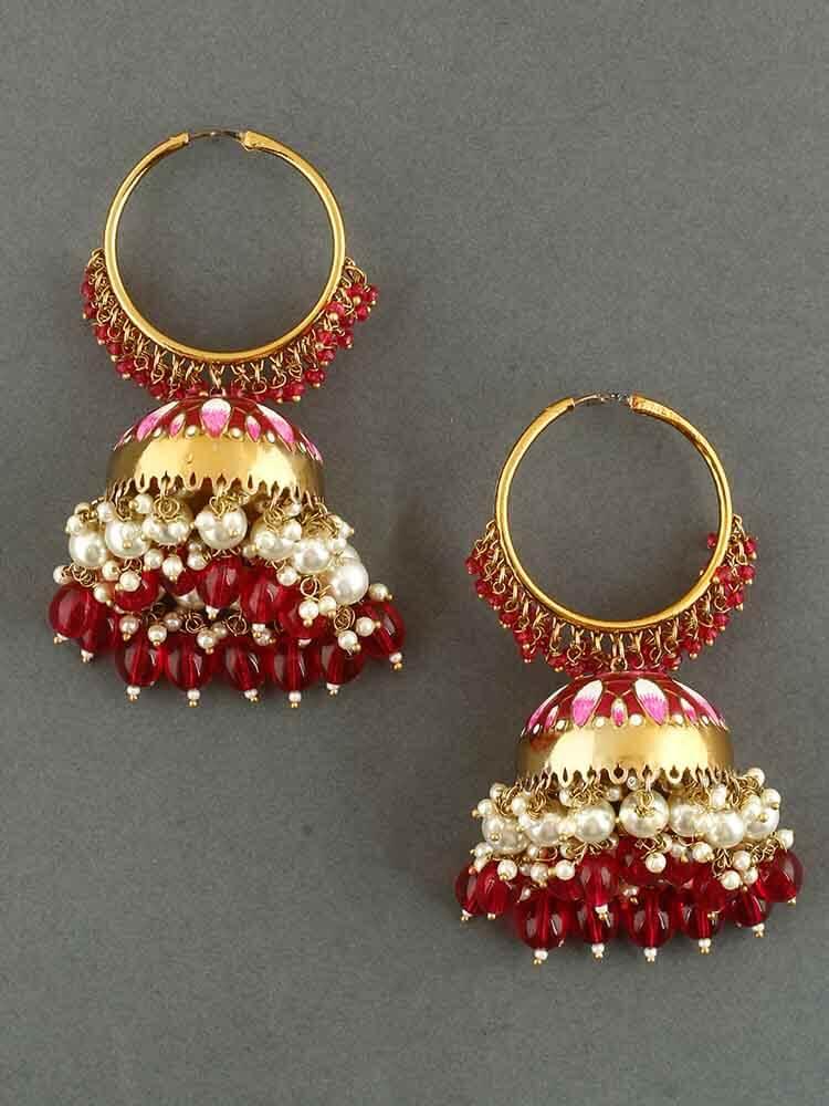 Rani Rajamani Jhumkis - EOSS - Image 3