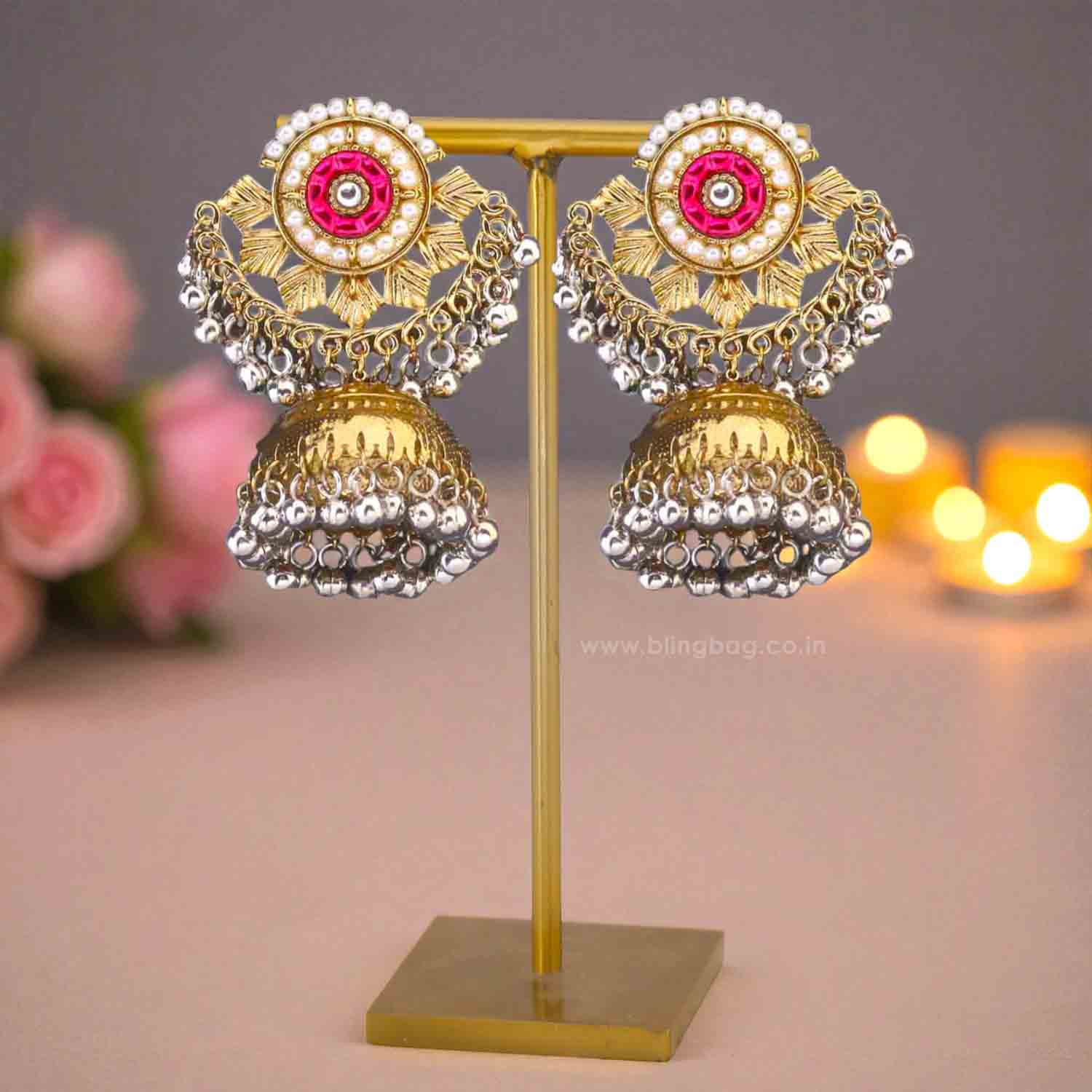 Rani Ratna Jhumkis