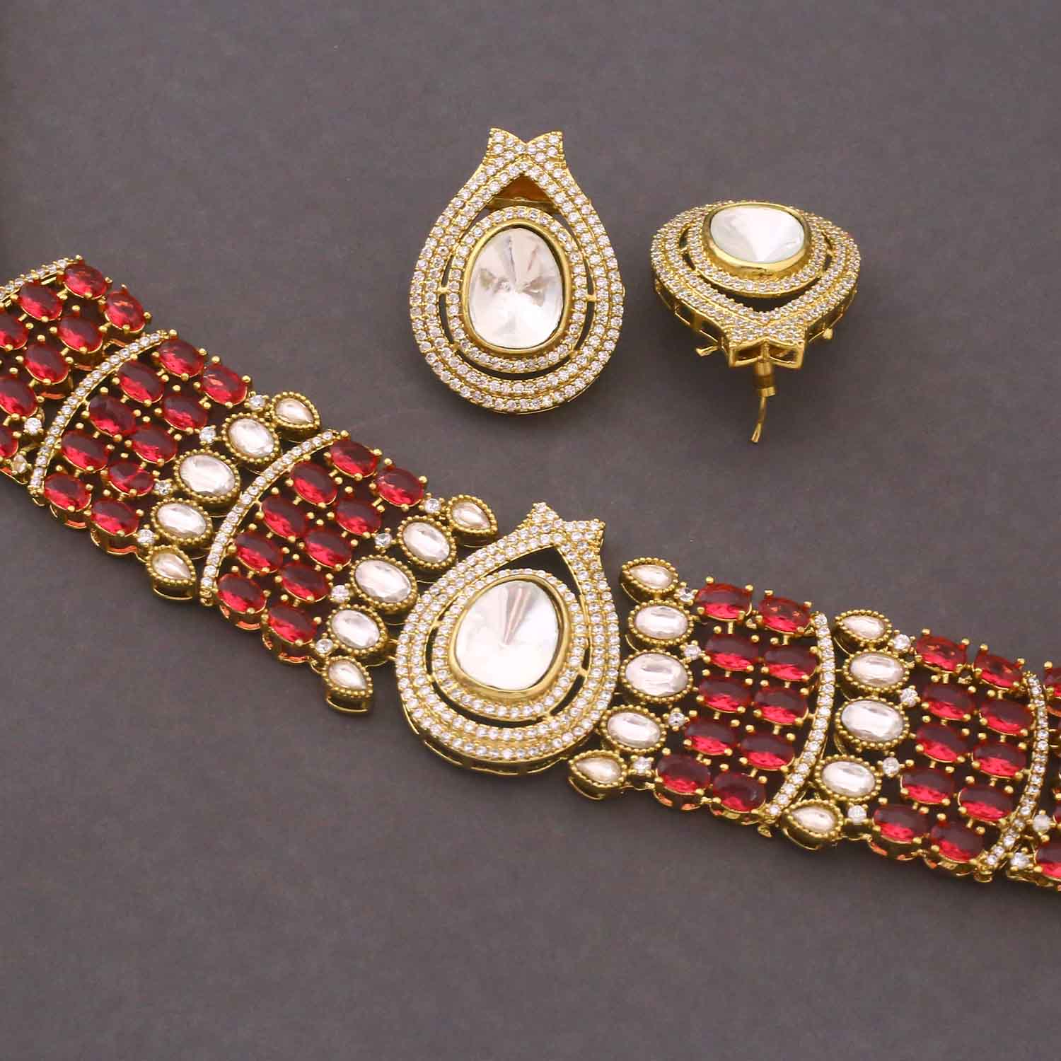 Rani Rivenna Victorian Jewellery Set - New Arrival - Image 4