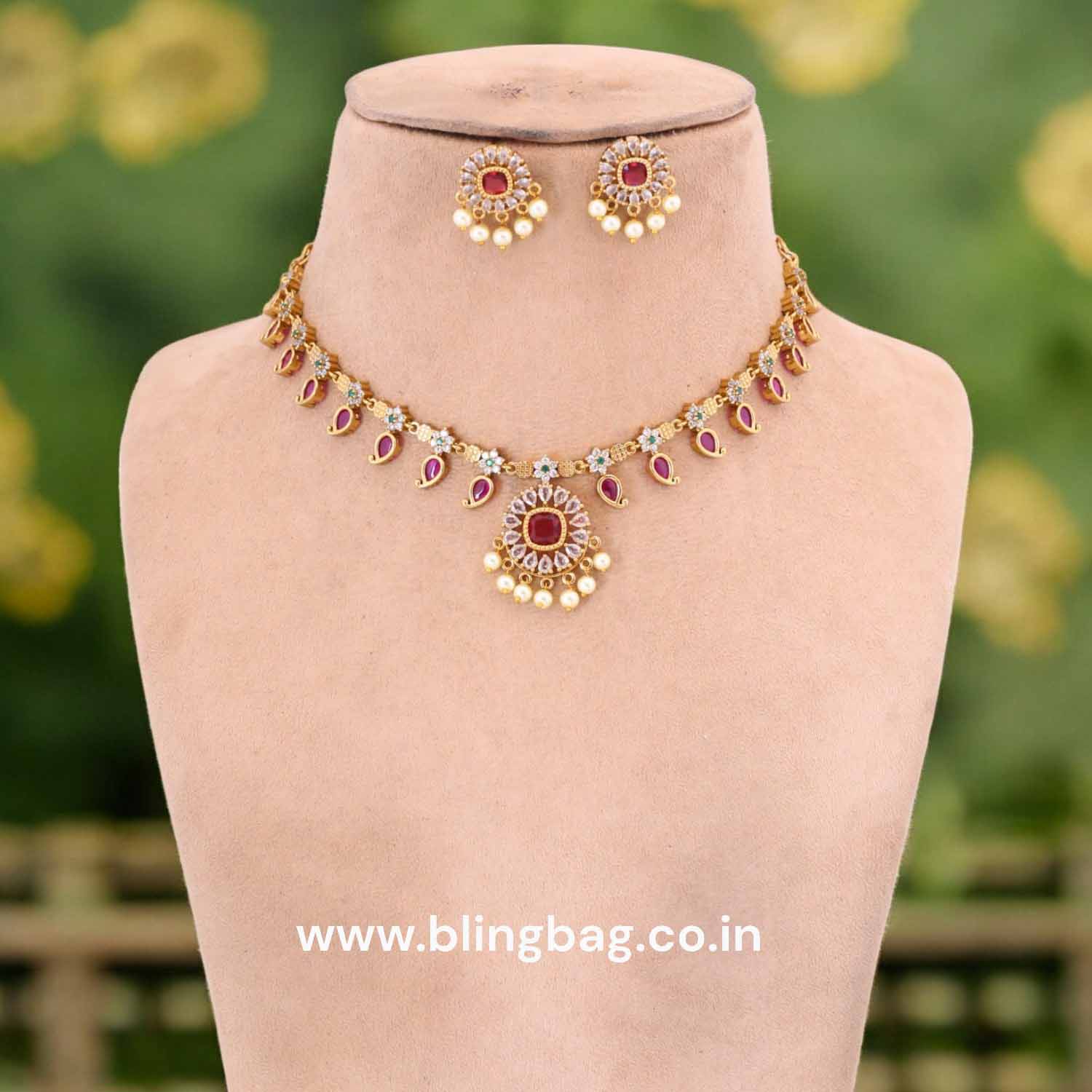 Rani Satyavati Antique Jewellery Set - New Arrival - Image 2