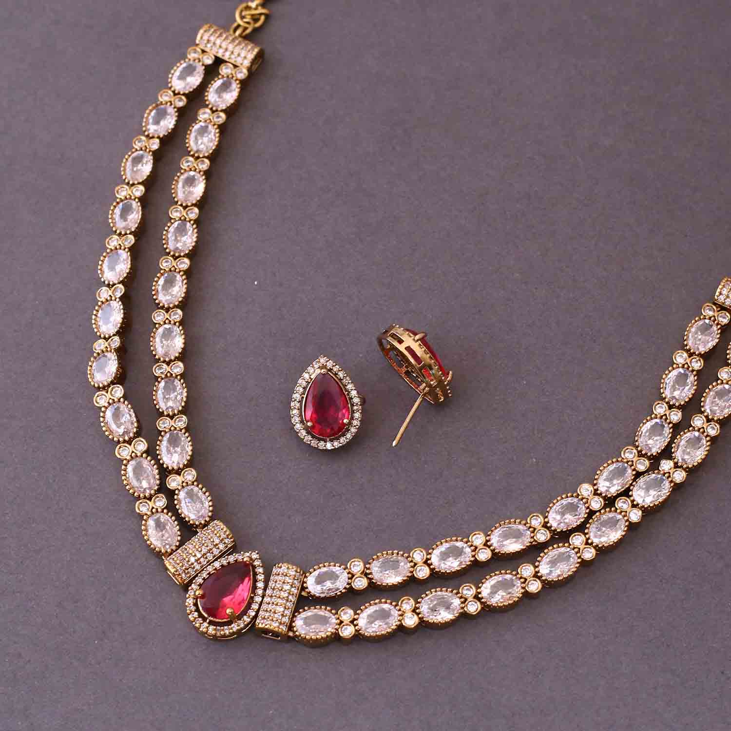 Rani Starla Victorian Jewellery Set- New Arrival - Image 4