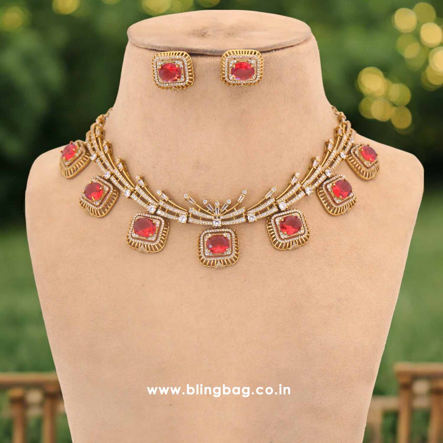 Rani Syaami Victorian Jewellery Set - New Arrival - Image 3