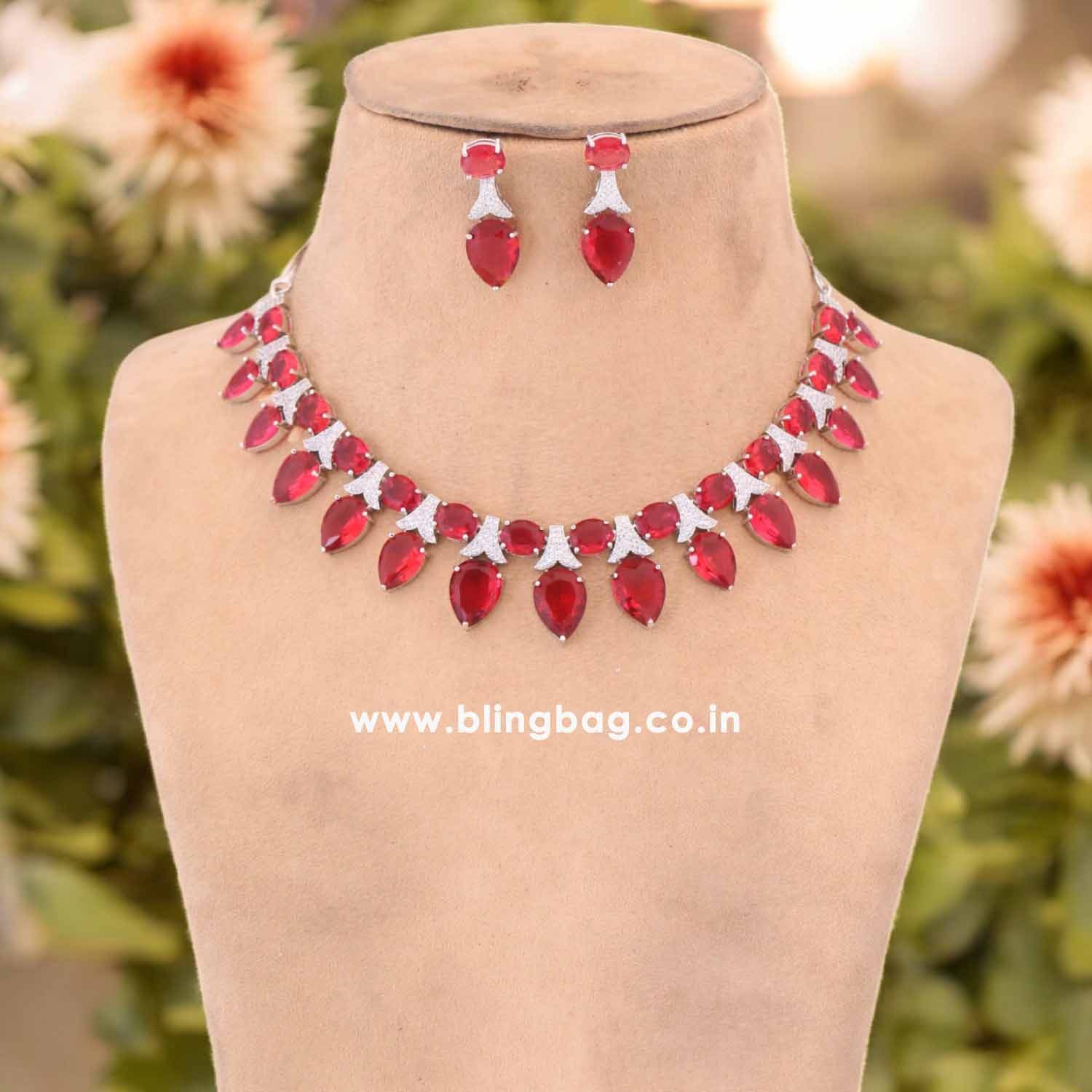 Rani Tayana Zirconia Jewellery Set - Image 3