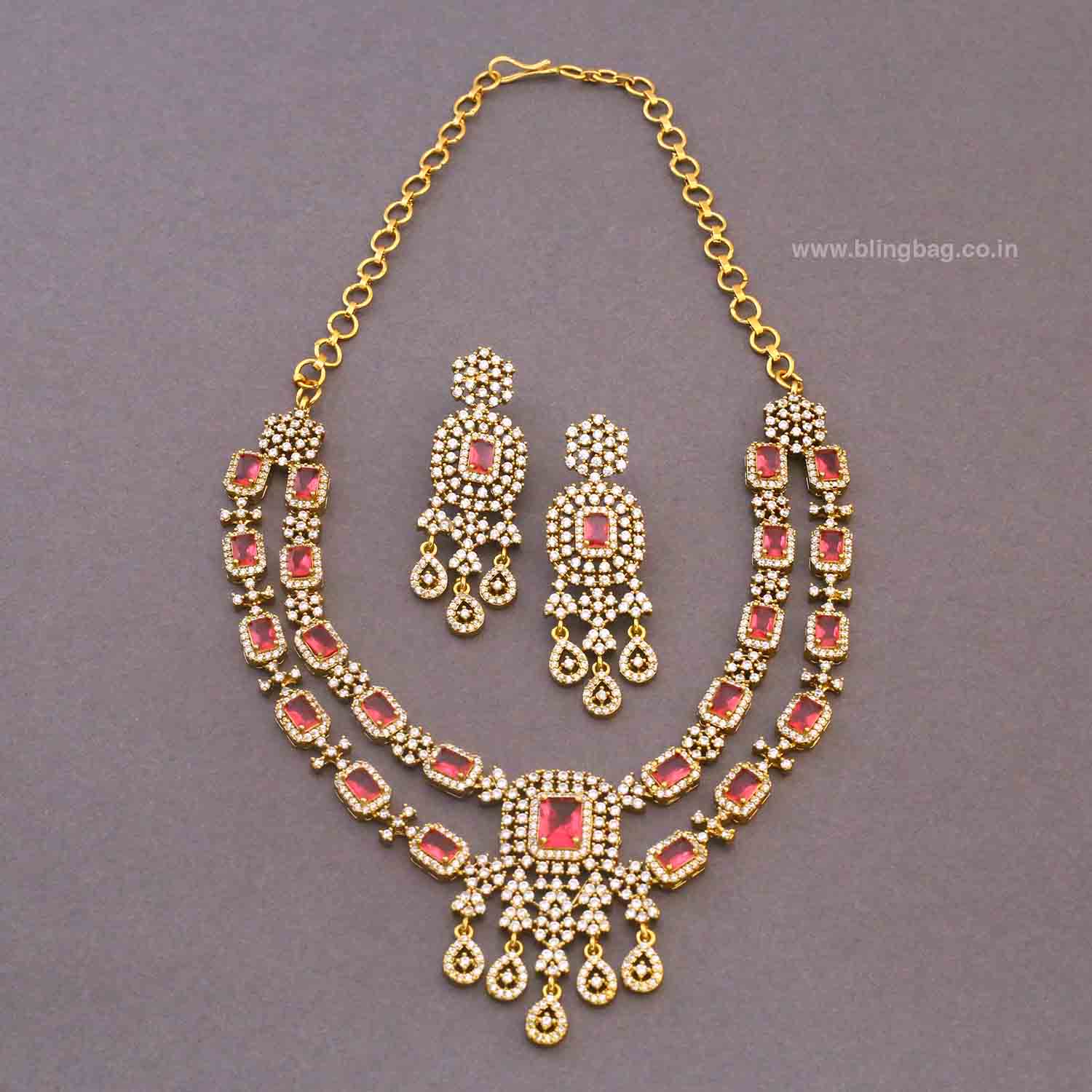 Rani Uvena Victorian Jewellery Set- New Arrivals - Image 4