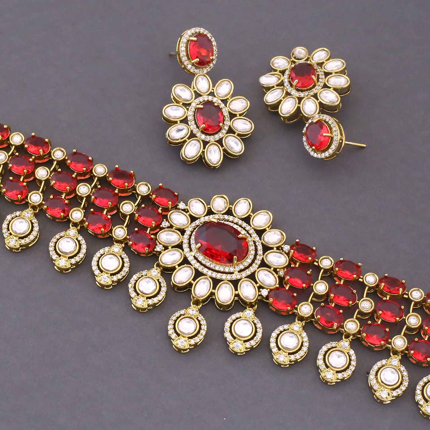 Rani Venora Victorian Jewellery Set - New Arrival - Image 6