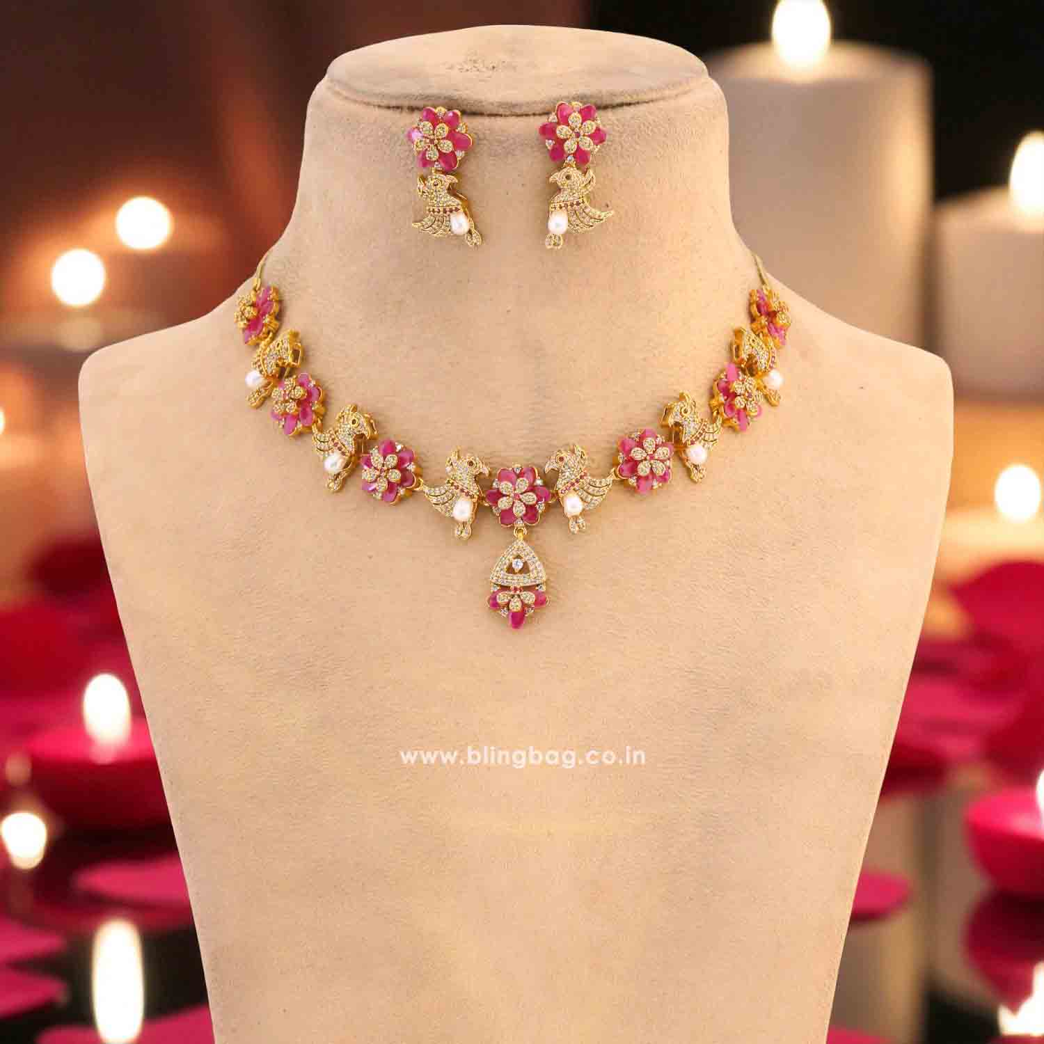 Rani Wenara Victorian Jewellery Set - New Arrival - Image 3