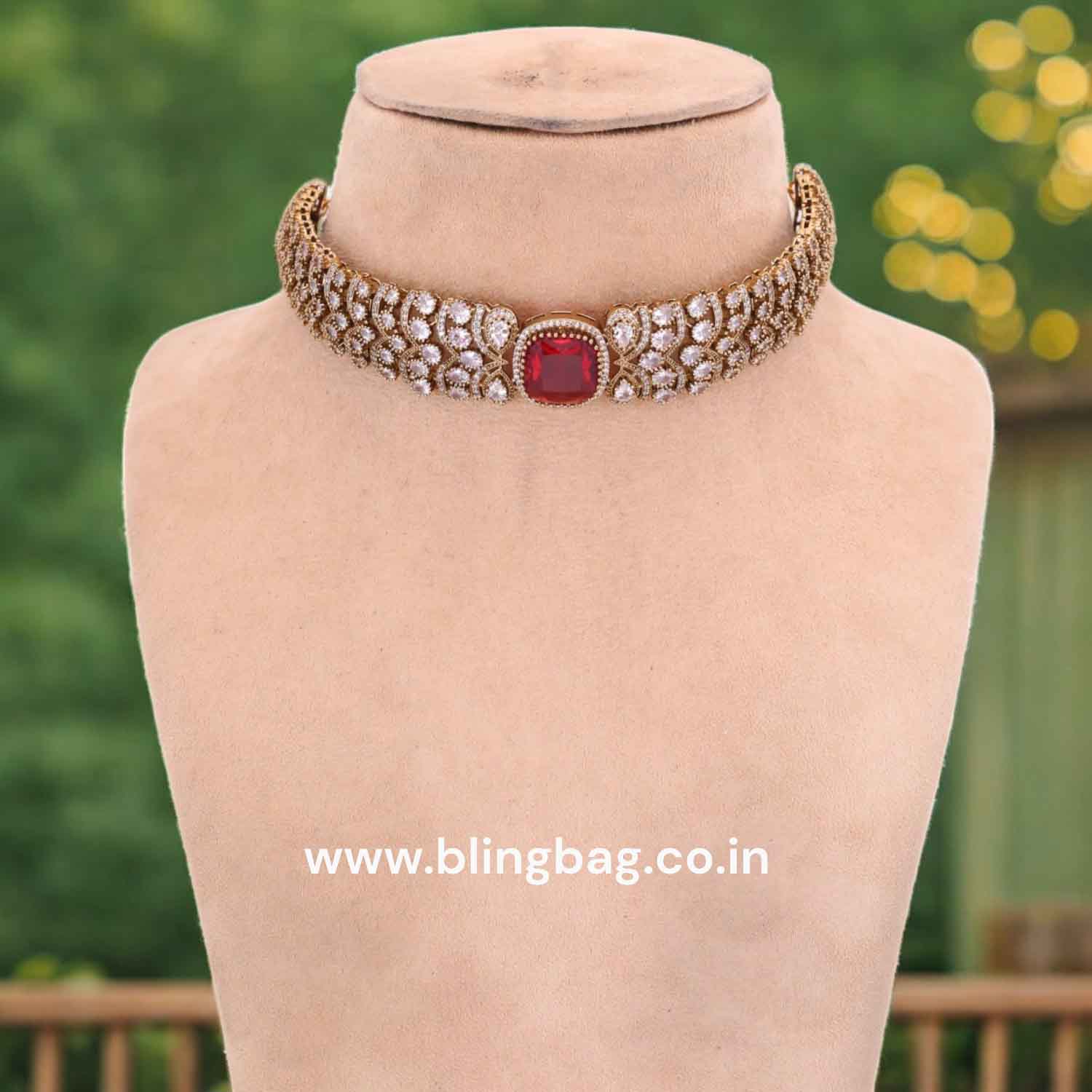 Rani Xarini Victorian Jewellery Set - New Arrival - Image 2