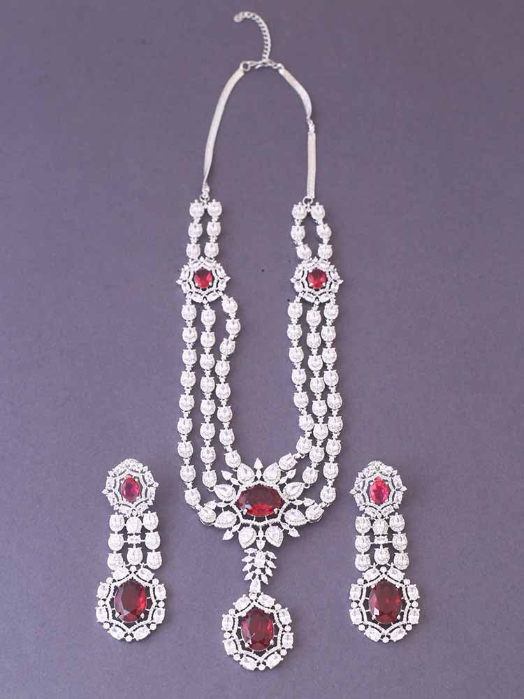 Rani Xenia Zirconia Jewellery Set - Image 3