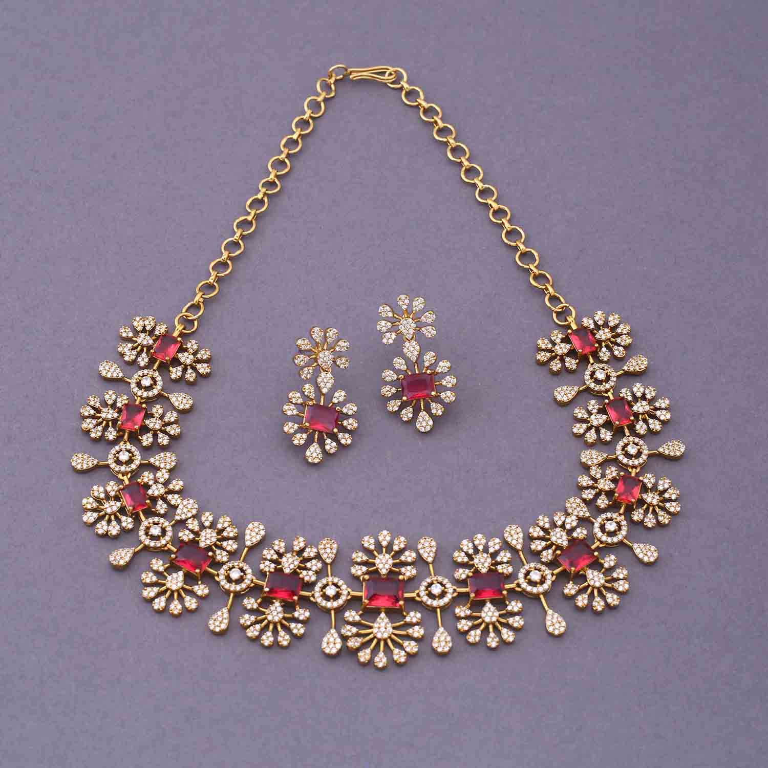 Rani Zuni Victorian Jewellery Set - New Arrival - Image 4